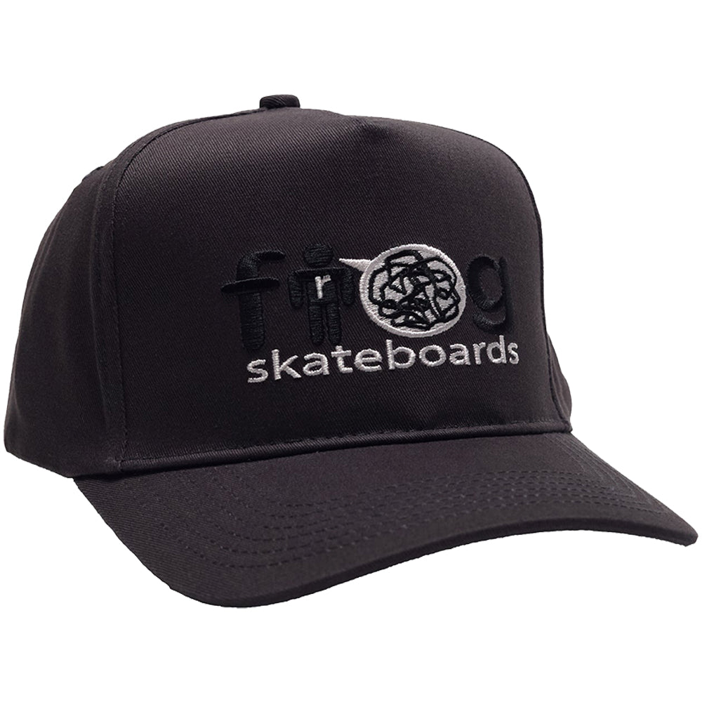 Frog Trash Talk Hat Vintage Black