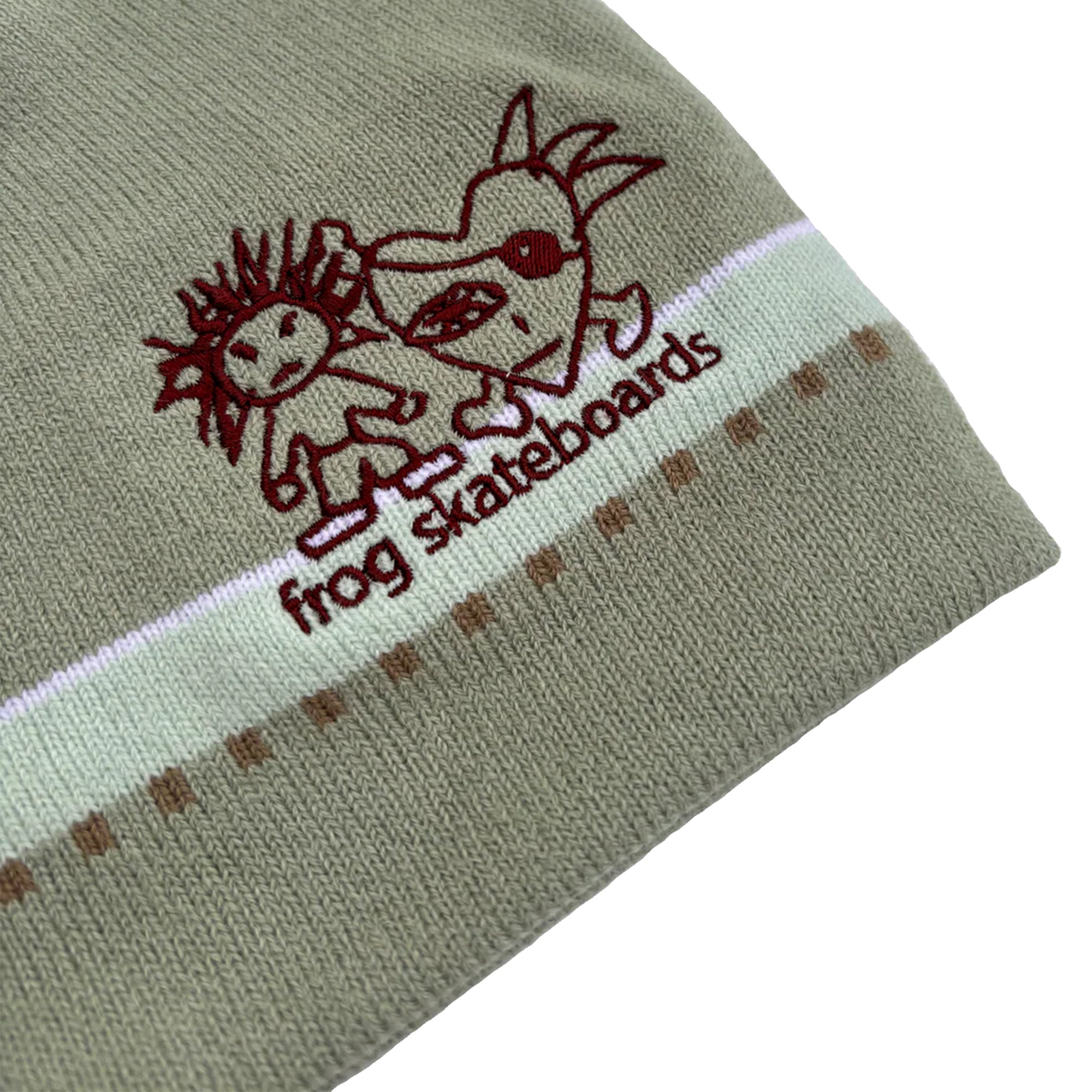 Frog Pirate Beanie Matcha