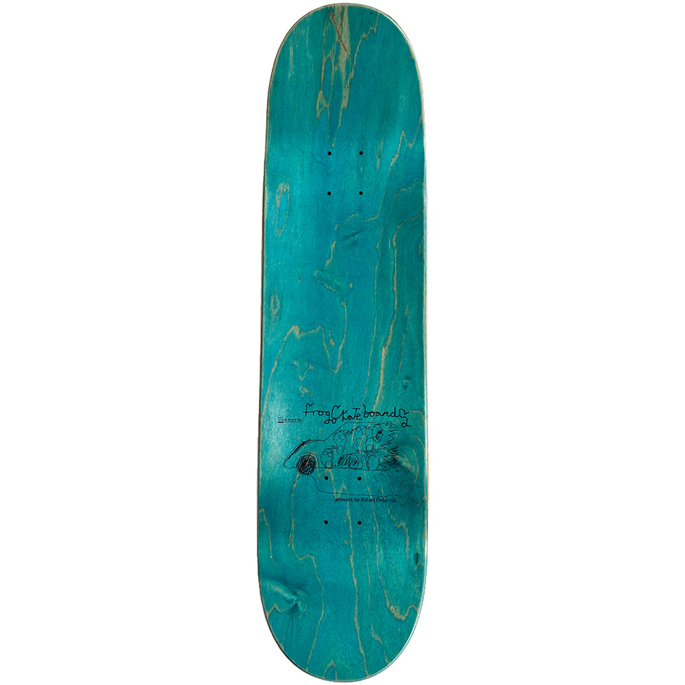 Frog Chris Millic Make Up Artist Skateboard Deck 8.38"