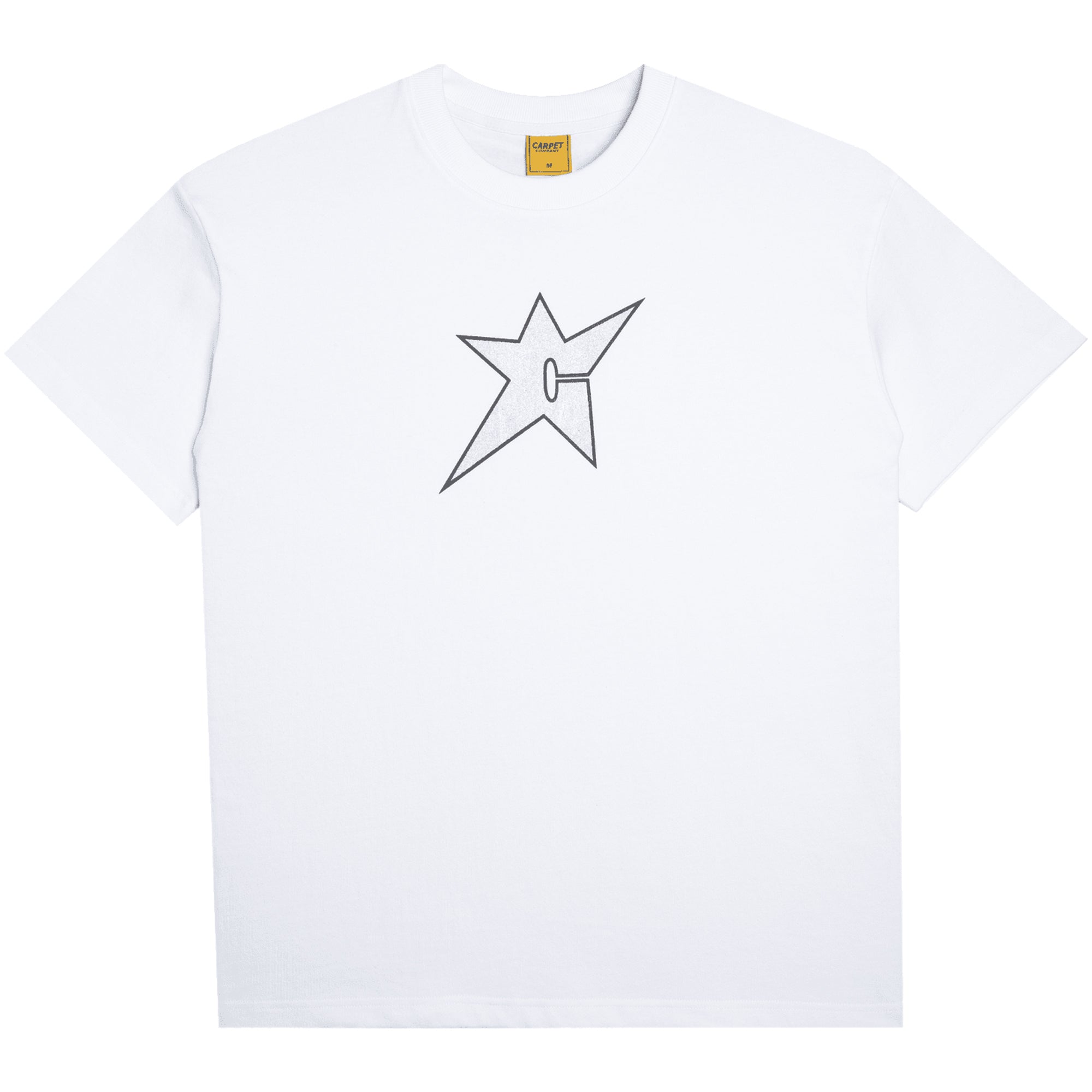 Carpet Company C-Star Metallic Tee White