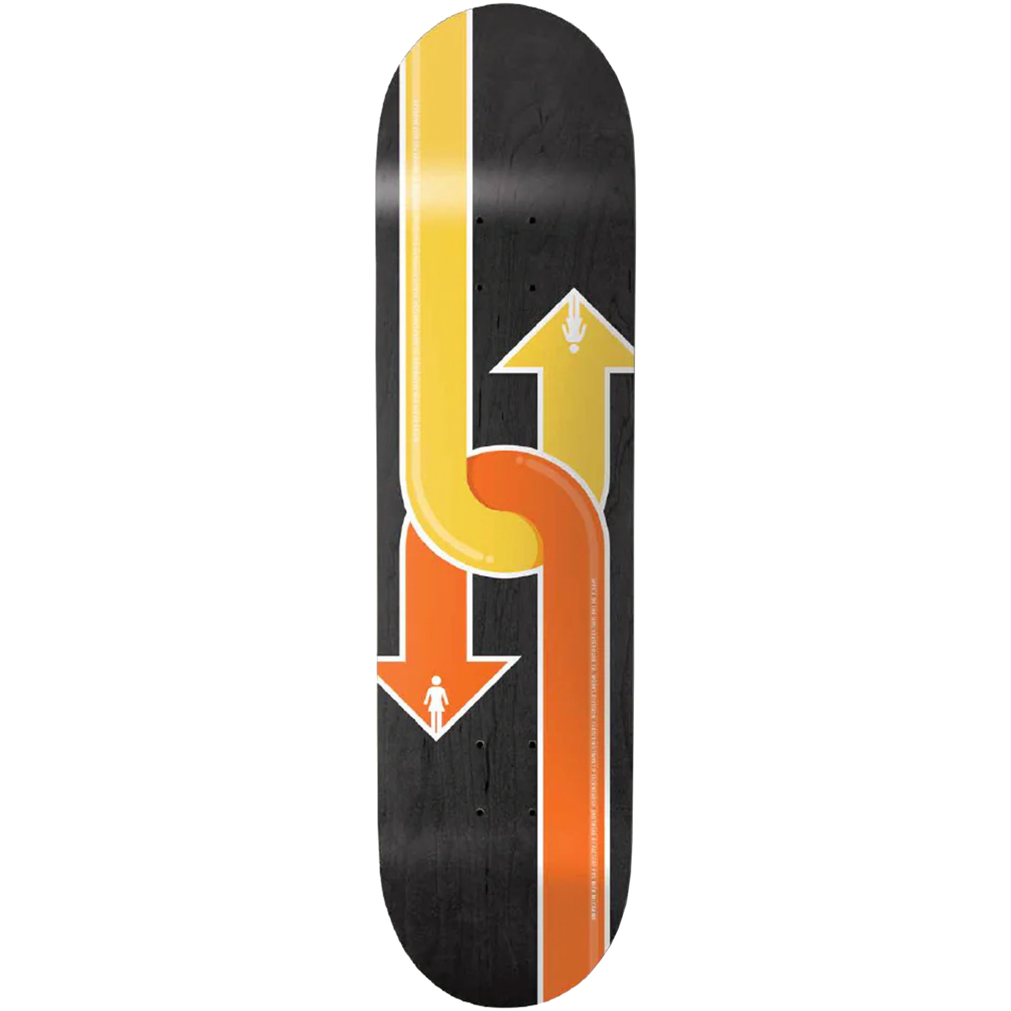 Girl Sean Malto Dual Directional Skateboard Deck 8.3"