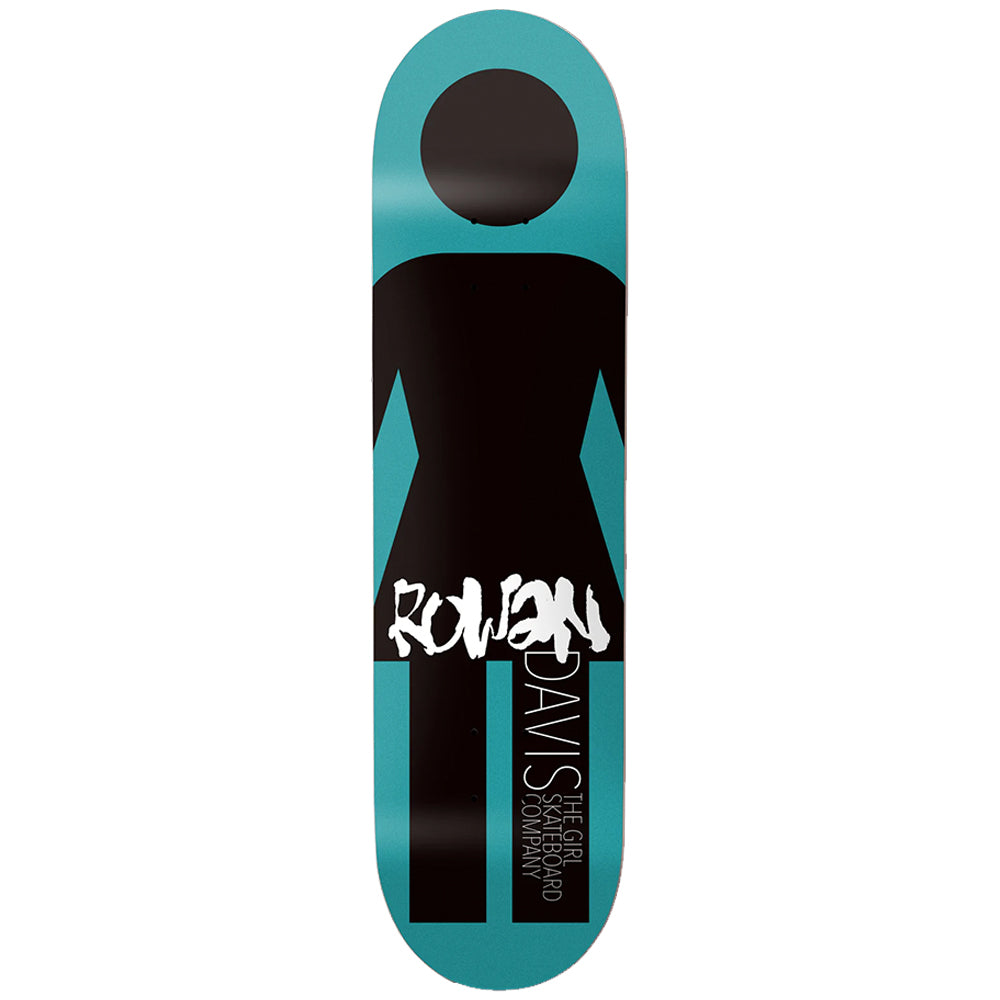 Girl Rowan Davis Giant Metal OG Skateboard Deck 8.375"