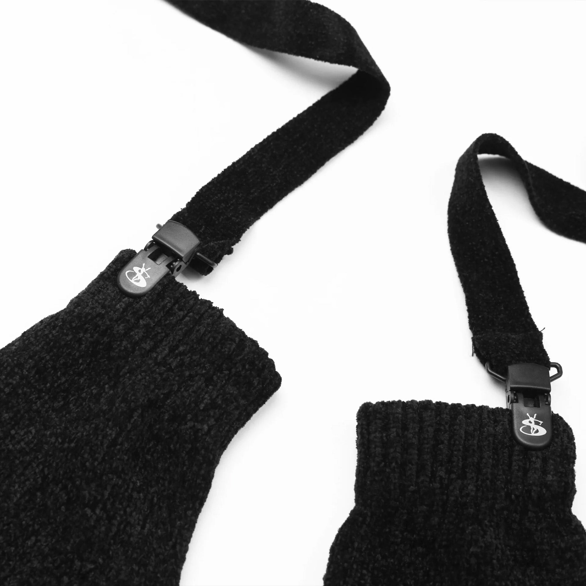 Yardsale Chenille Gloves Black