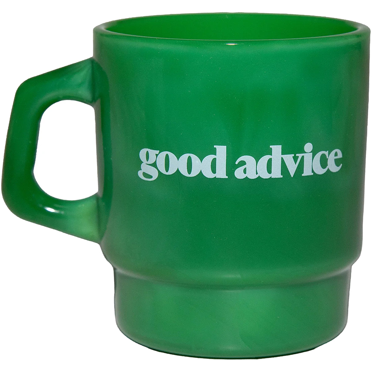 Good Advice Logo Coffee Mug Green