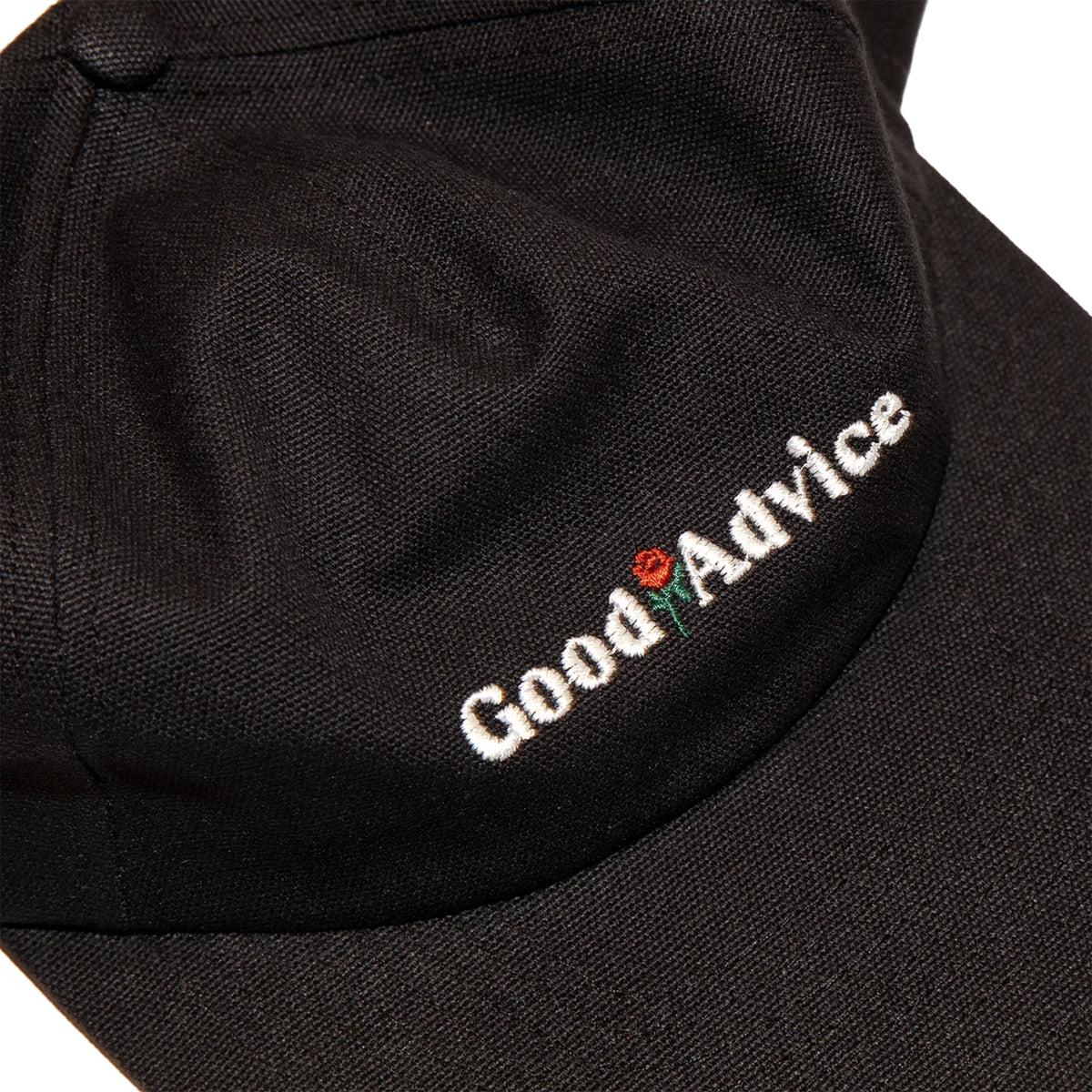 Good Advice Chat Line Cap Black Canvas