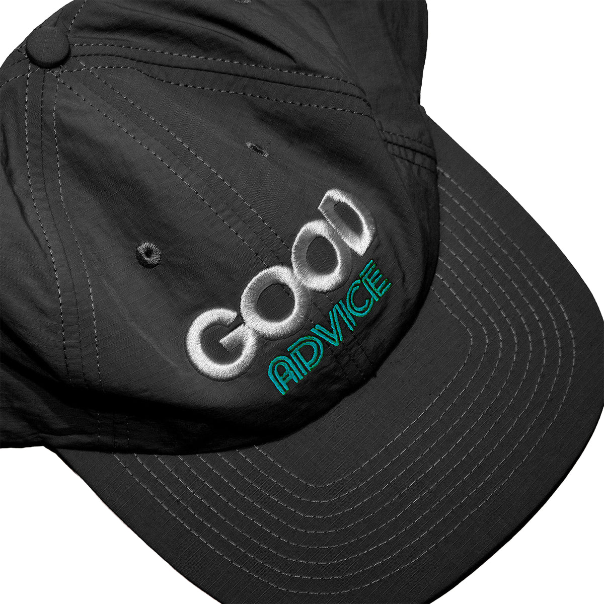 Good Advice Good Time Cap Black Ripstop