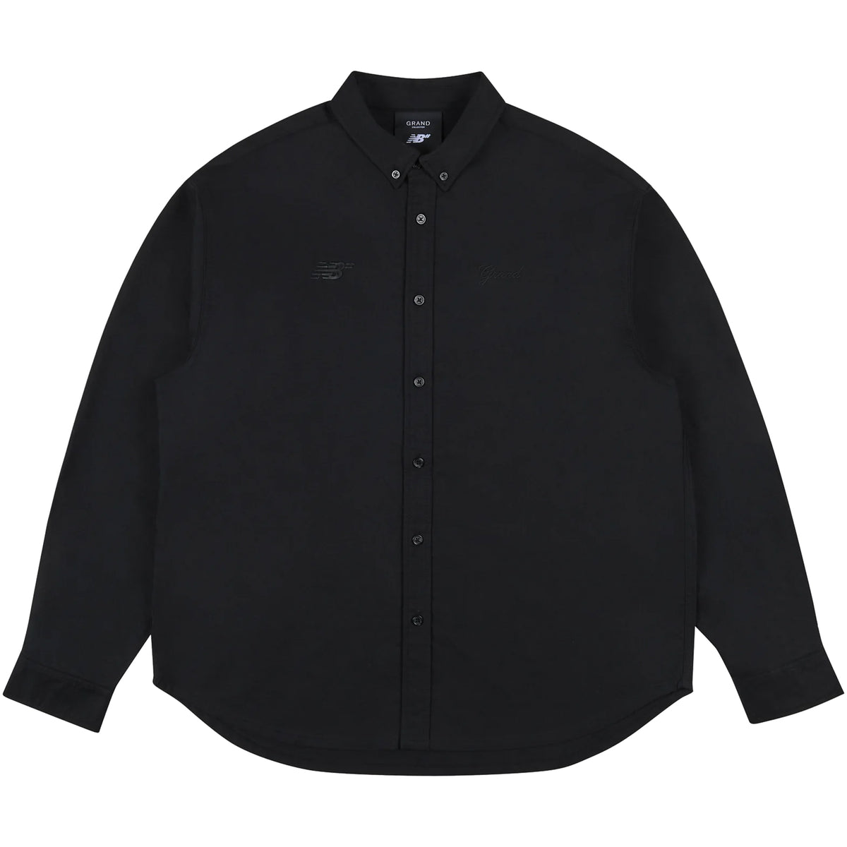 Grand Collection x New Balance Numeric Oxford Shirt Black