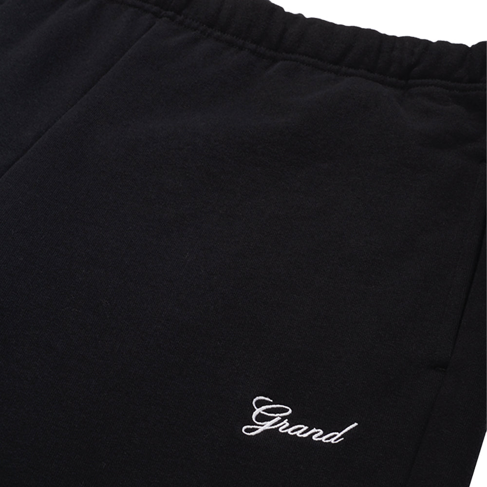 Grand Collection Script Sweatpants Black