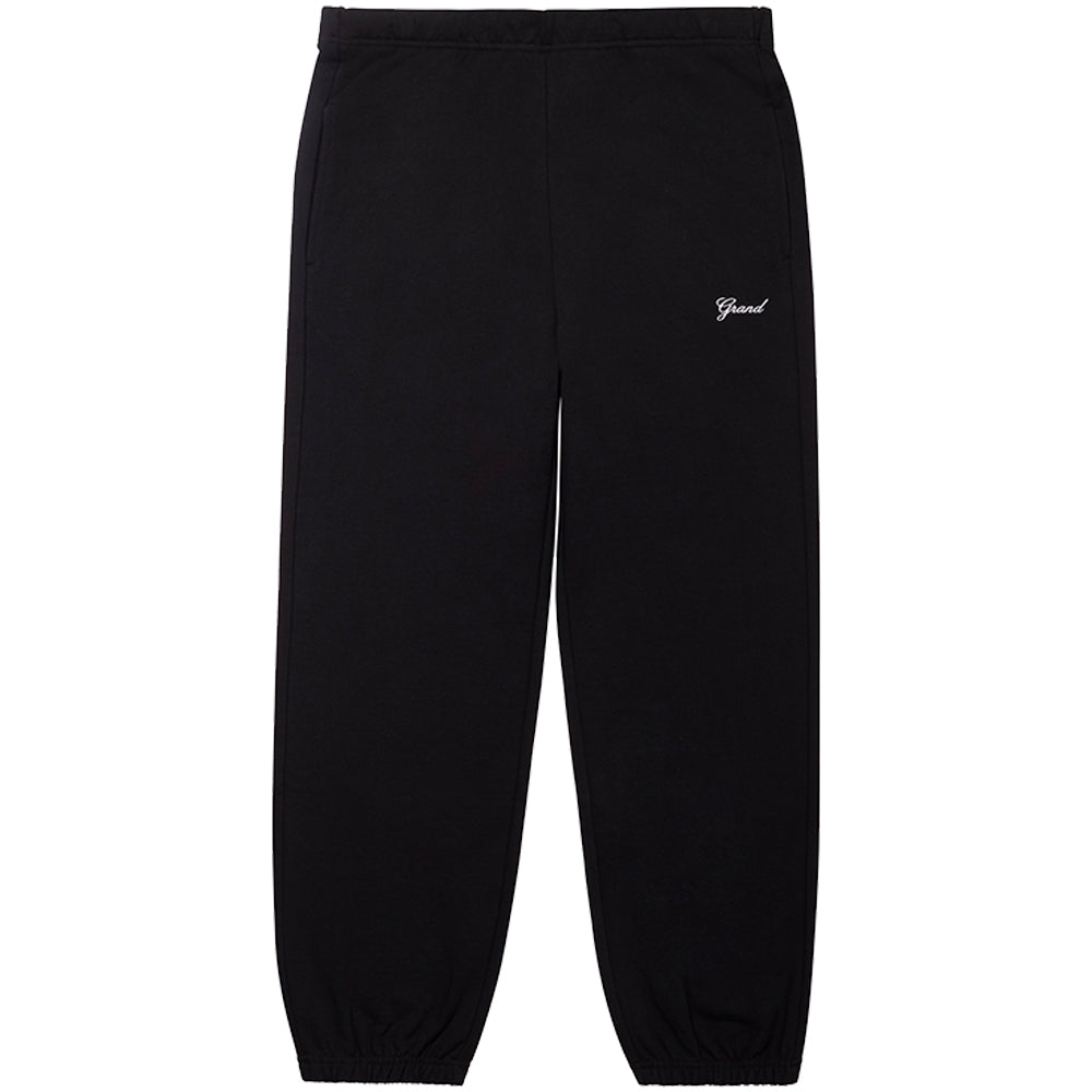 Grand Collection Script Sweatpants Black
