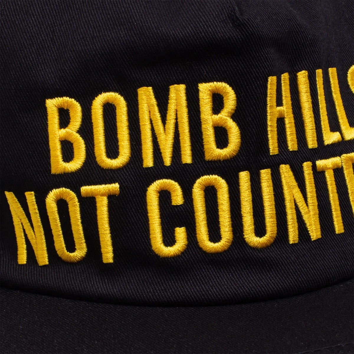 GX1000 Bomb Hills Not Countries Cap Black