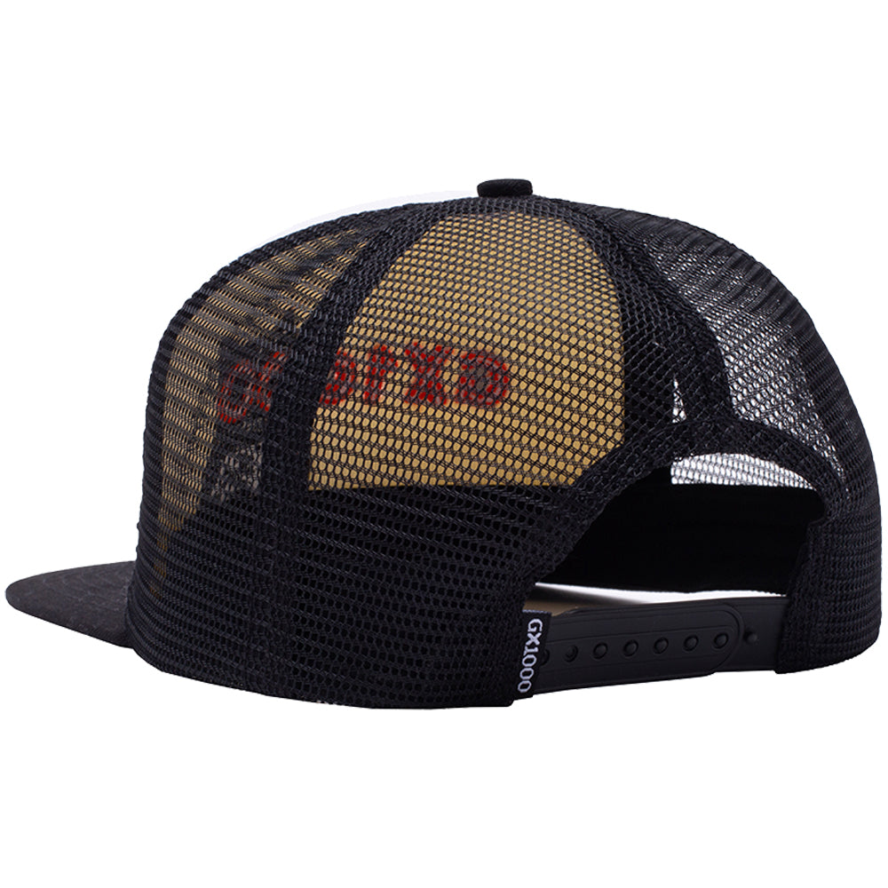 GX1000 Owl Trucker Hat Black/White