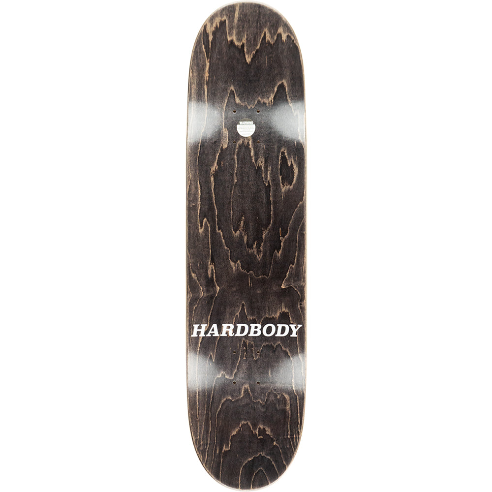 Hardbody Hjalte Halberg Pro Skateboard Deck Yellow/Grey Matte 8.5"