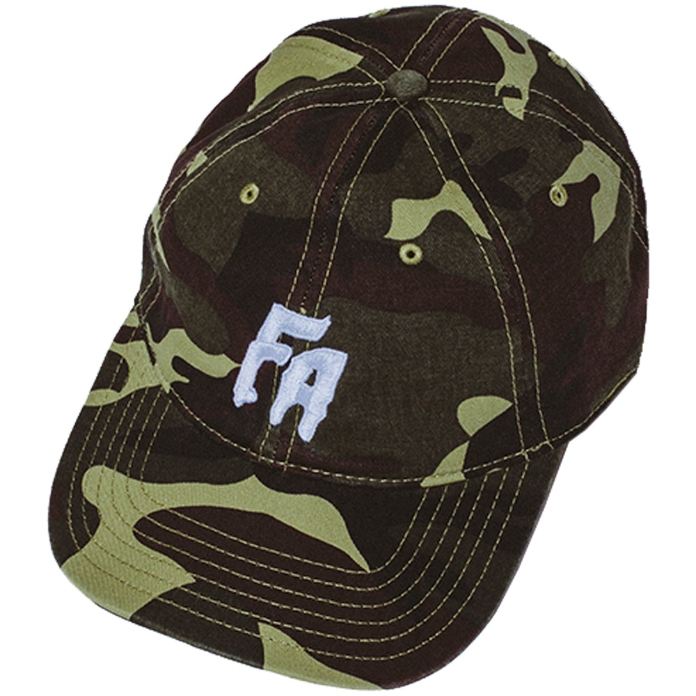 Fucking Awesome Seduction Of the World 6 Panel Cap Washed Camo
