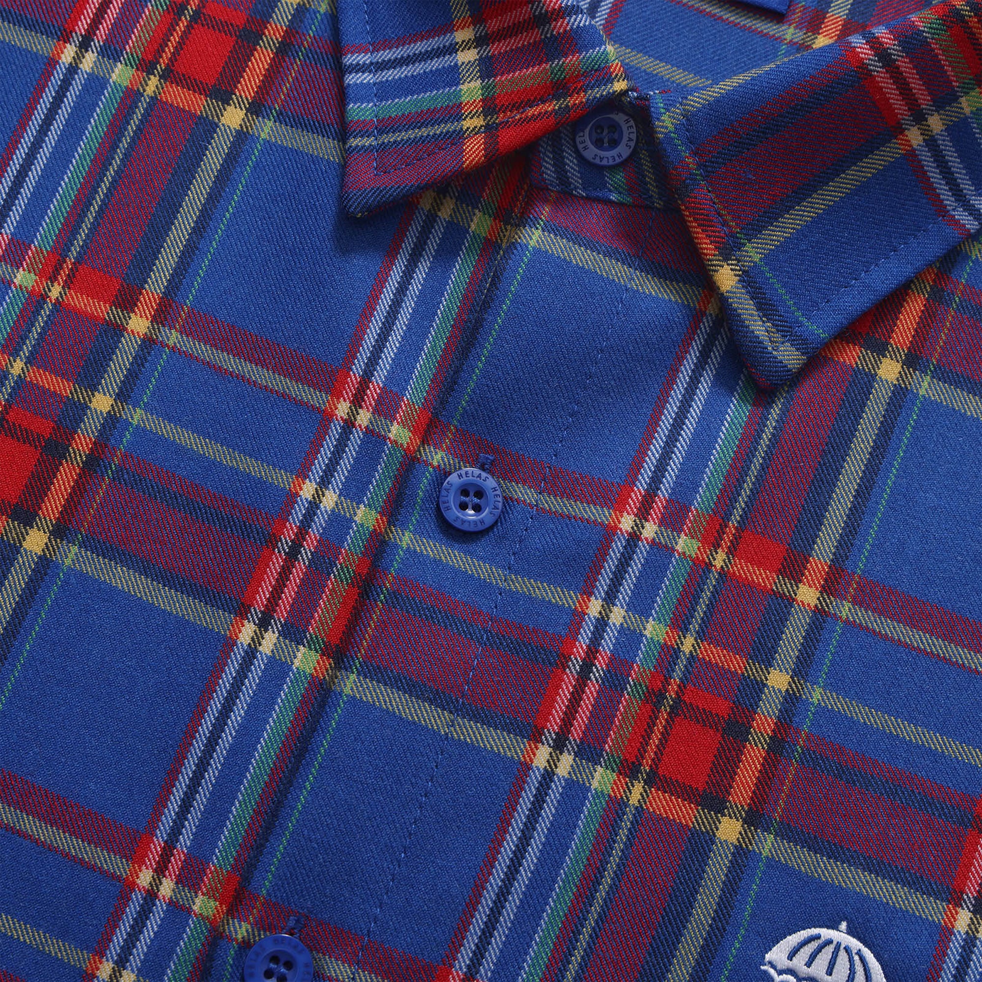 Hélas Laurent Check Shirt Blue