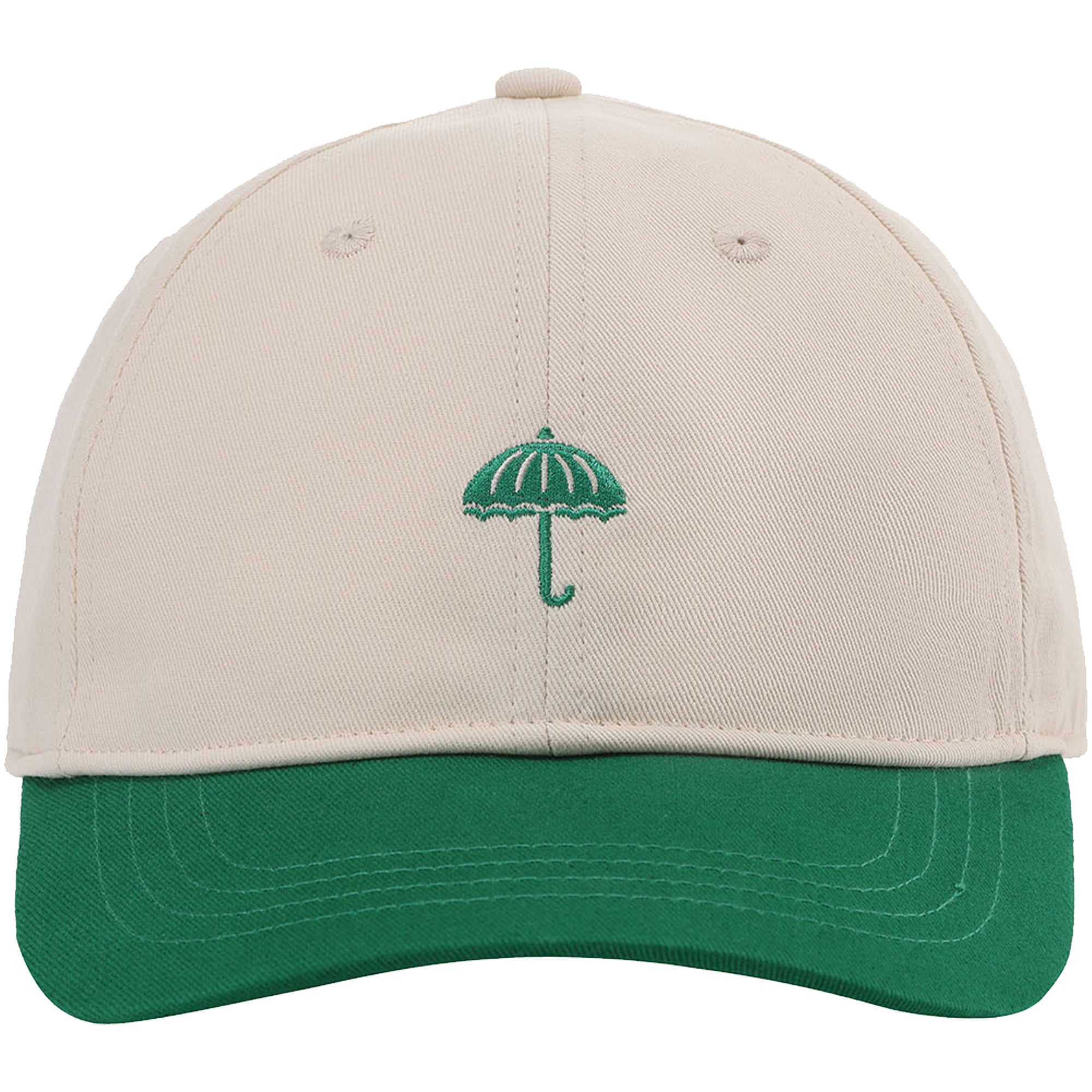 Hélas Classic Two-Tone Cap Beige/Green