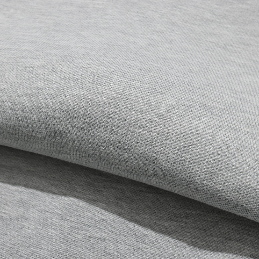 Hélas Campus Full Zip Hood Heather Grey
