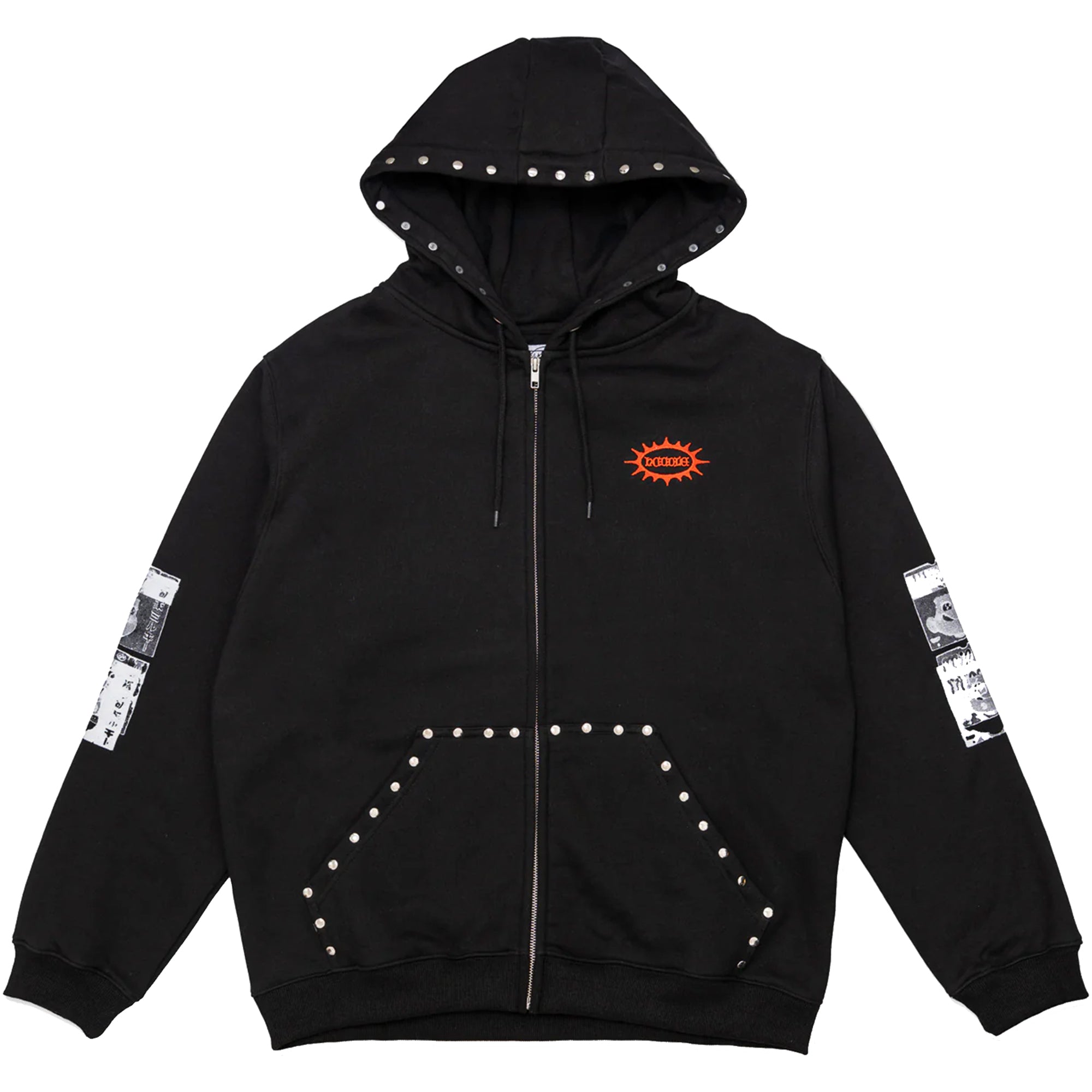 Hoddle Smoker Stud Hood Black
