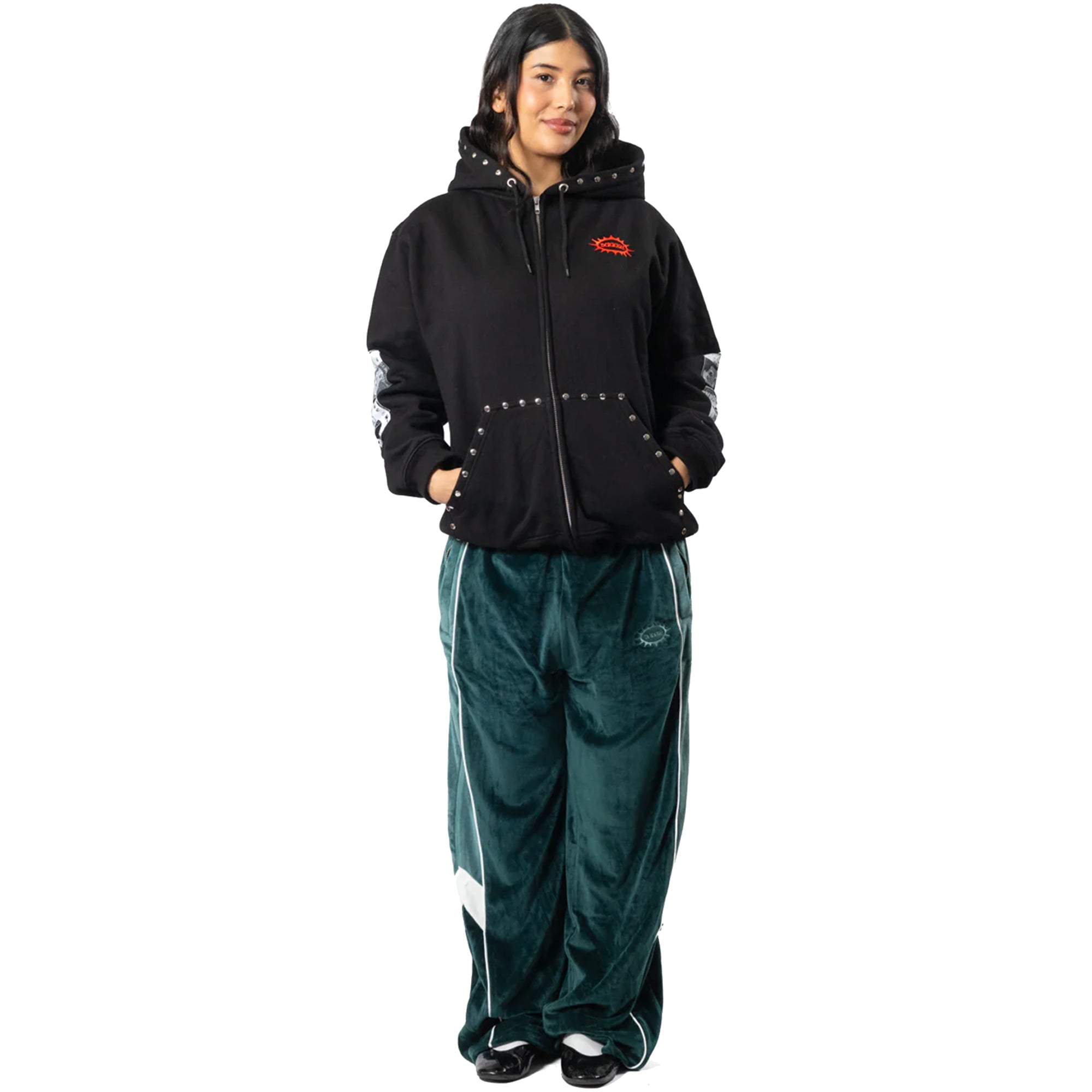 Hoddle Smoker Stud Hood Black