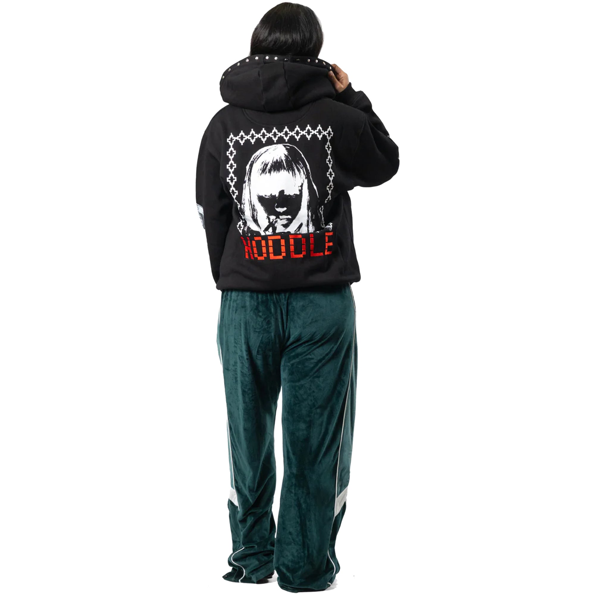 Hoddle Smoker Stud Hood Black