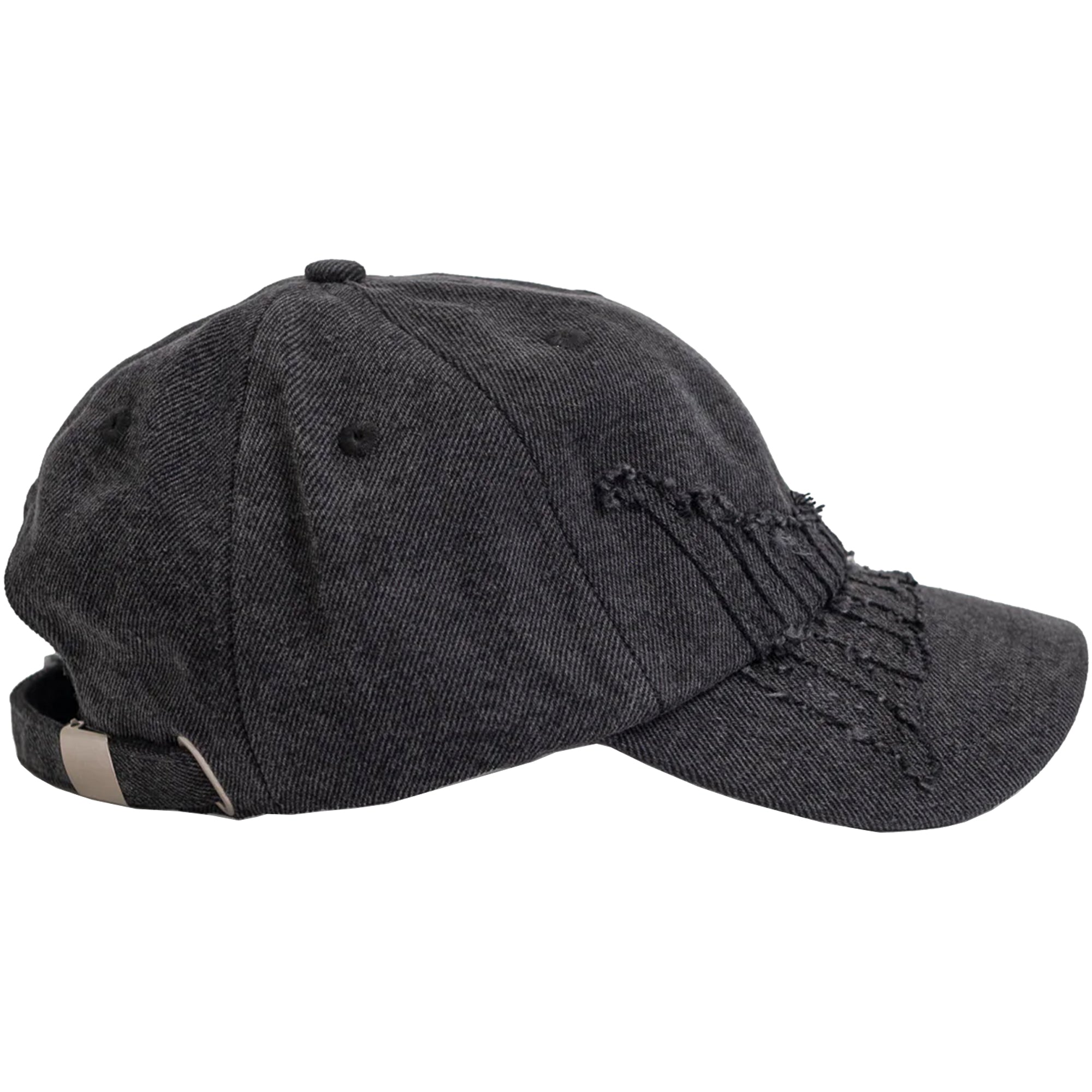 Hoddle Denim Aplique Cap Black