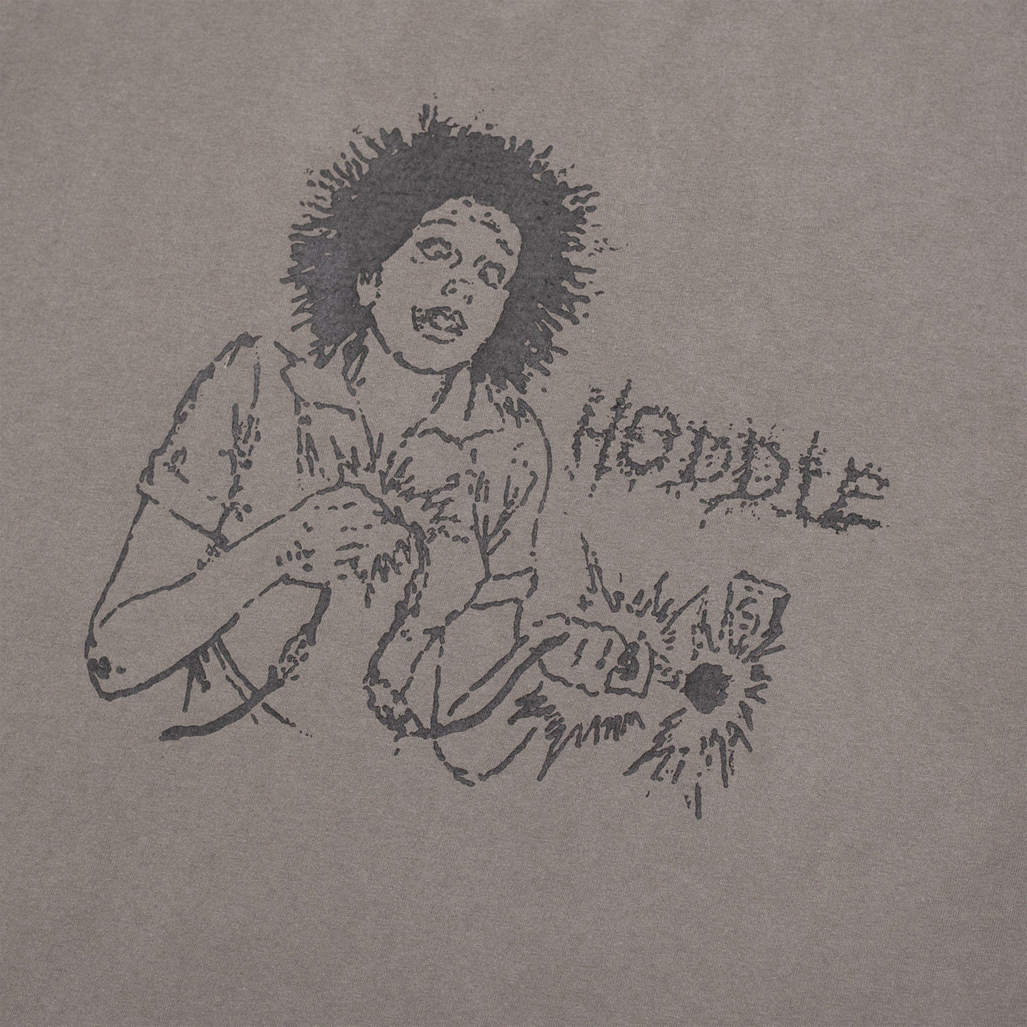 Hoddle Shock Tee Faded Black