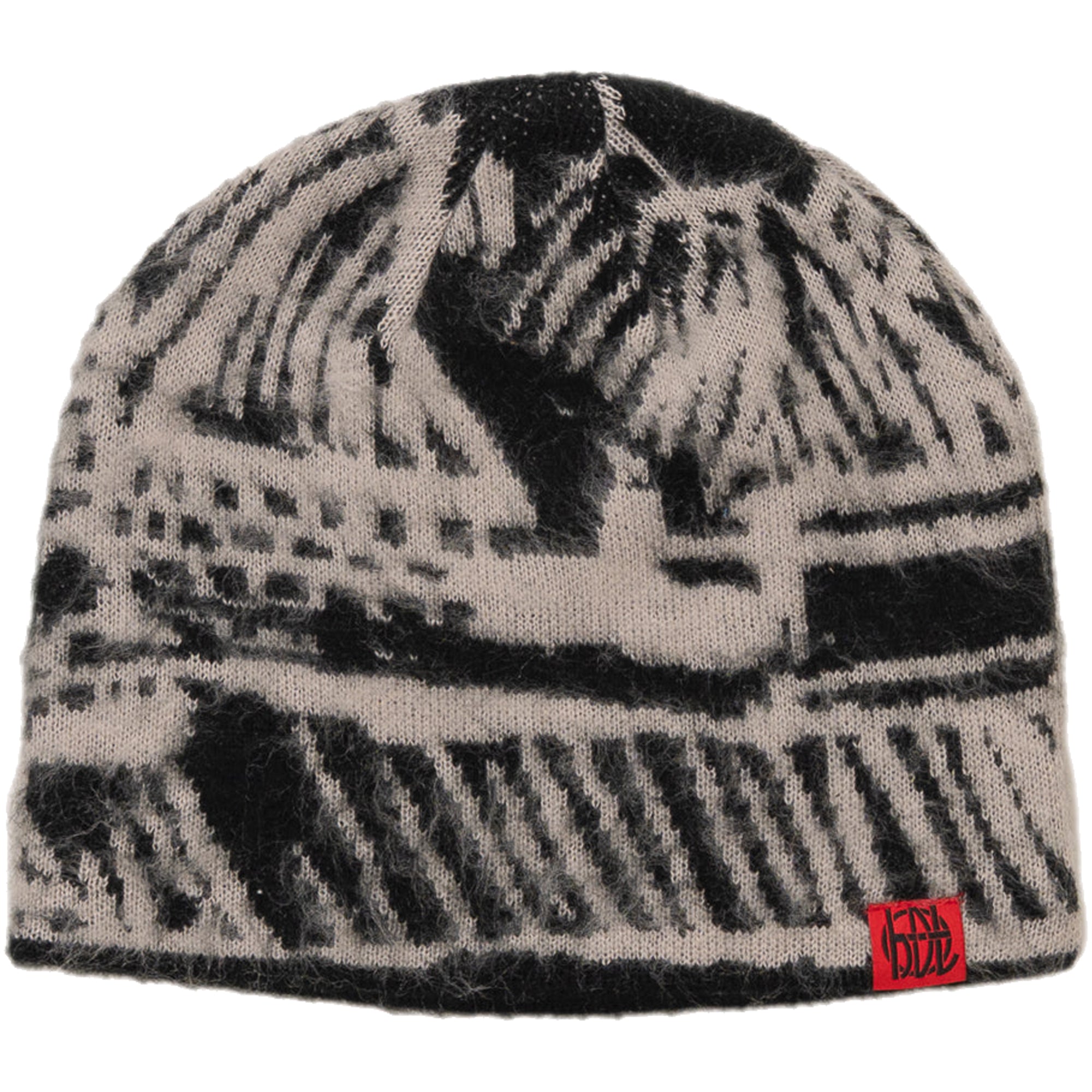 Hoddle Mohair Landscape Beanie Black