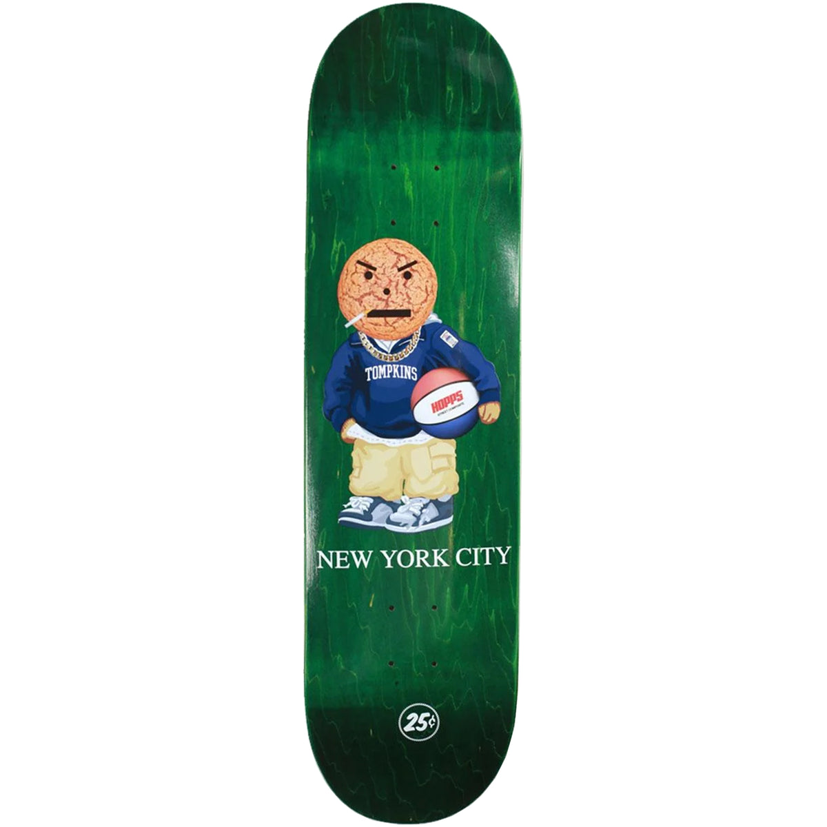 Hopps x Quartersnacks Tf Snackman Skateboard Deck 8.5"
