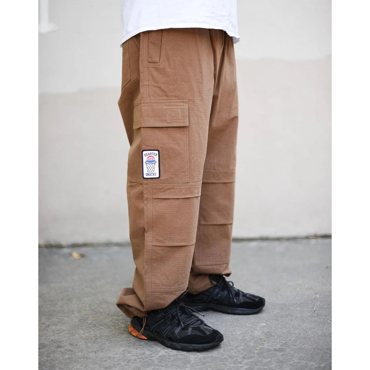 Hopps x Quartersnacks Tactical Cargo Pants Khaki