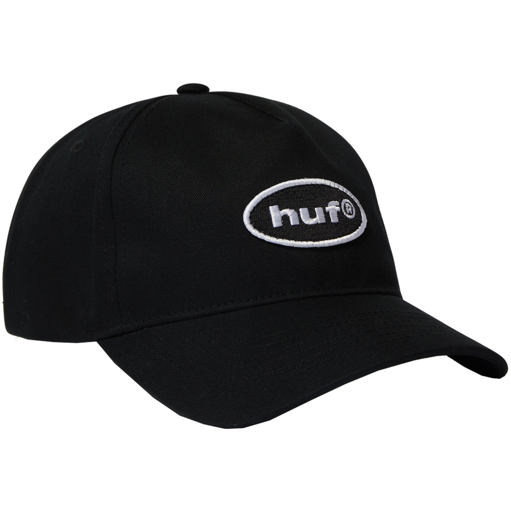 HUF 89 Oval 5 Panel Hat Black