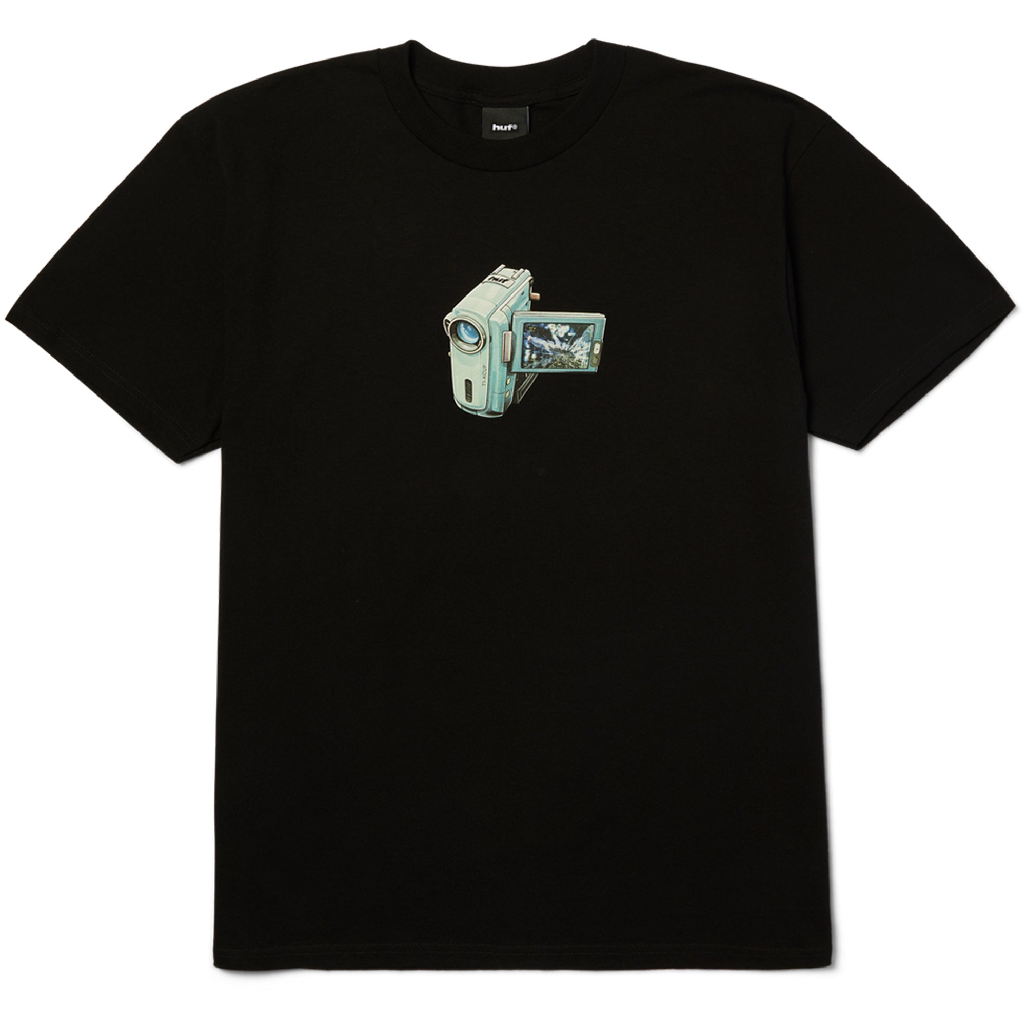 HUF H Cam Tee Black