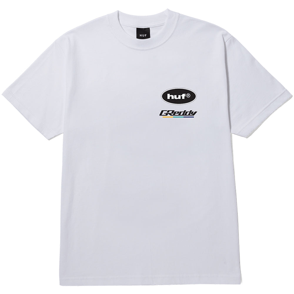 HUF x Greddy Showcase Tee White