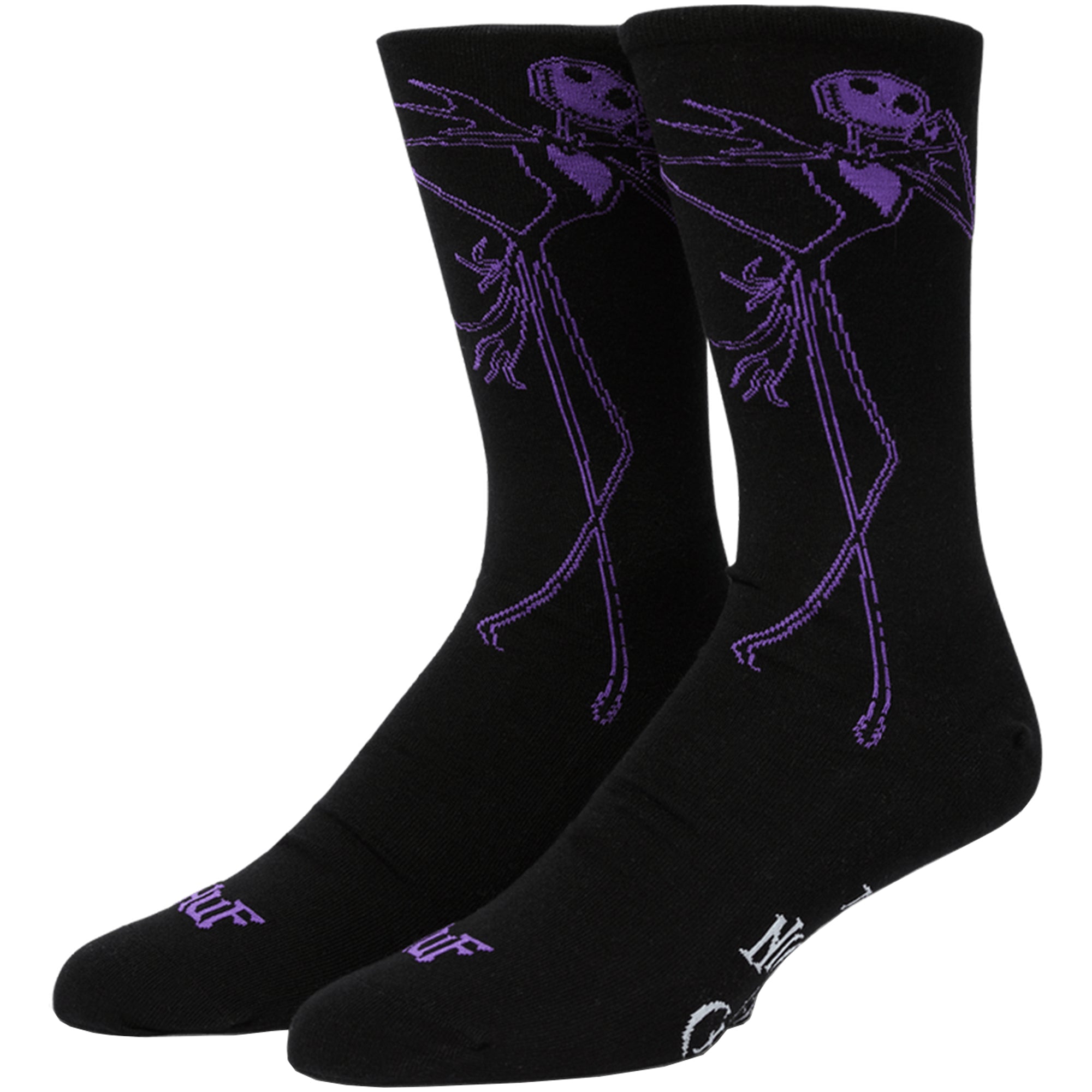 HUF Jack Skellington Crew Sock Black