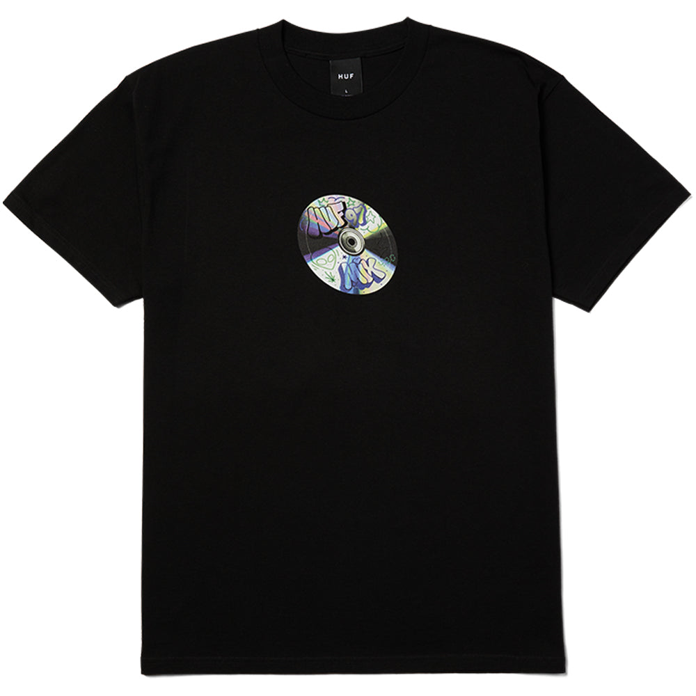 HUF Playlist Tee Black