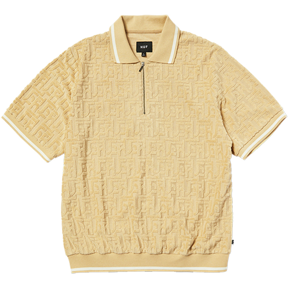 HUF Tether Jacquard S/S Terry Top Twill