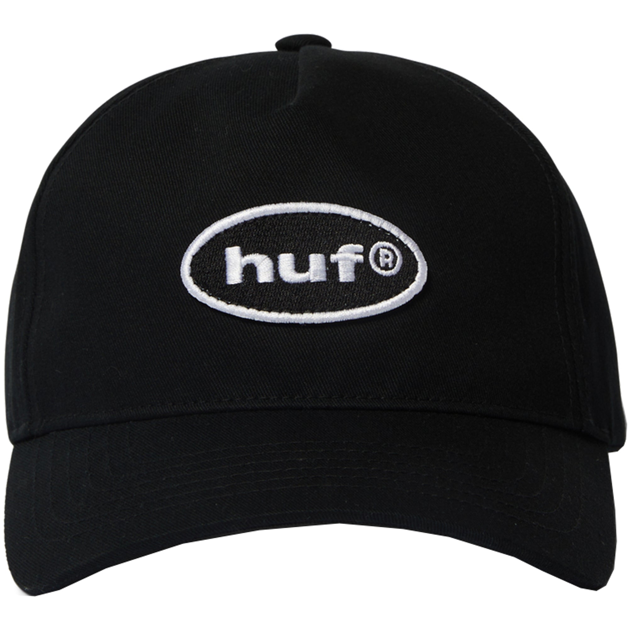 HUF 89 Oval 5 Panel Hat Black