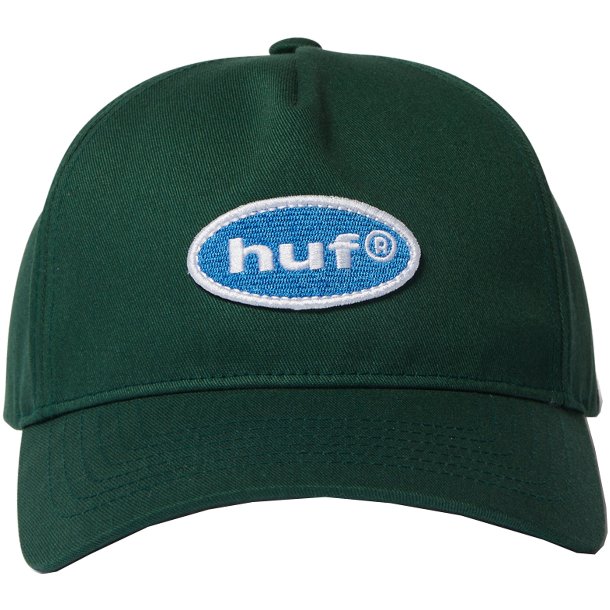 HUF 89 Oval 5 Panel Hat Forest Green