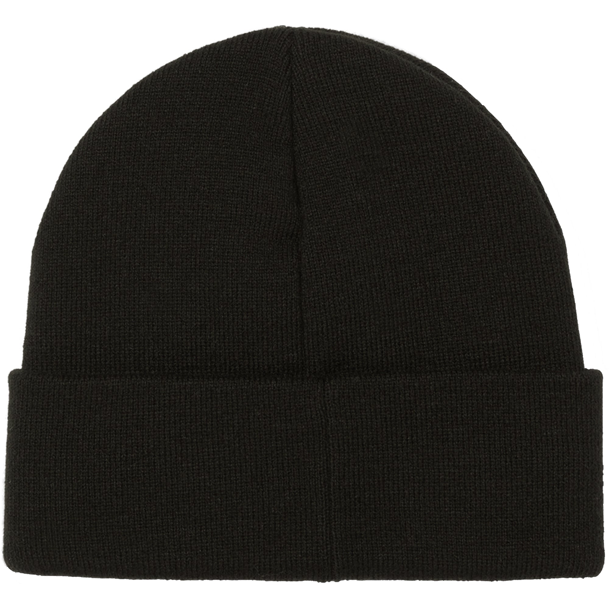 HUF All Caps Cuff Beanie Black