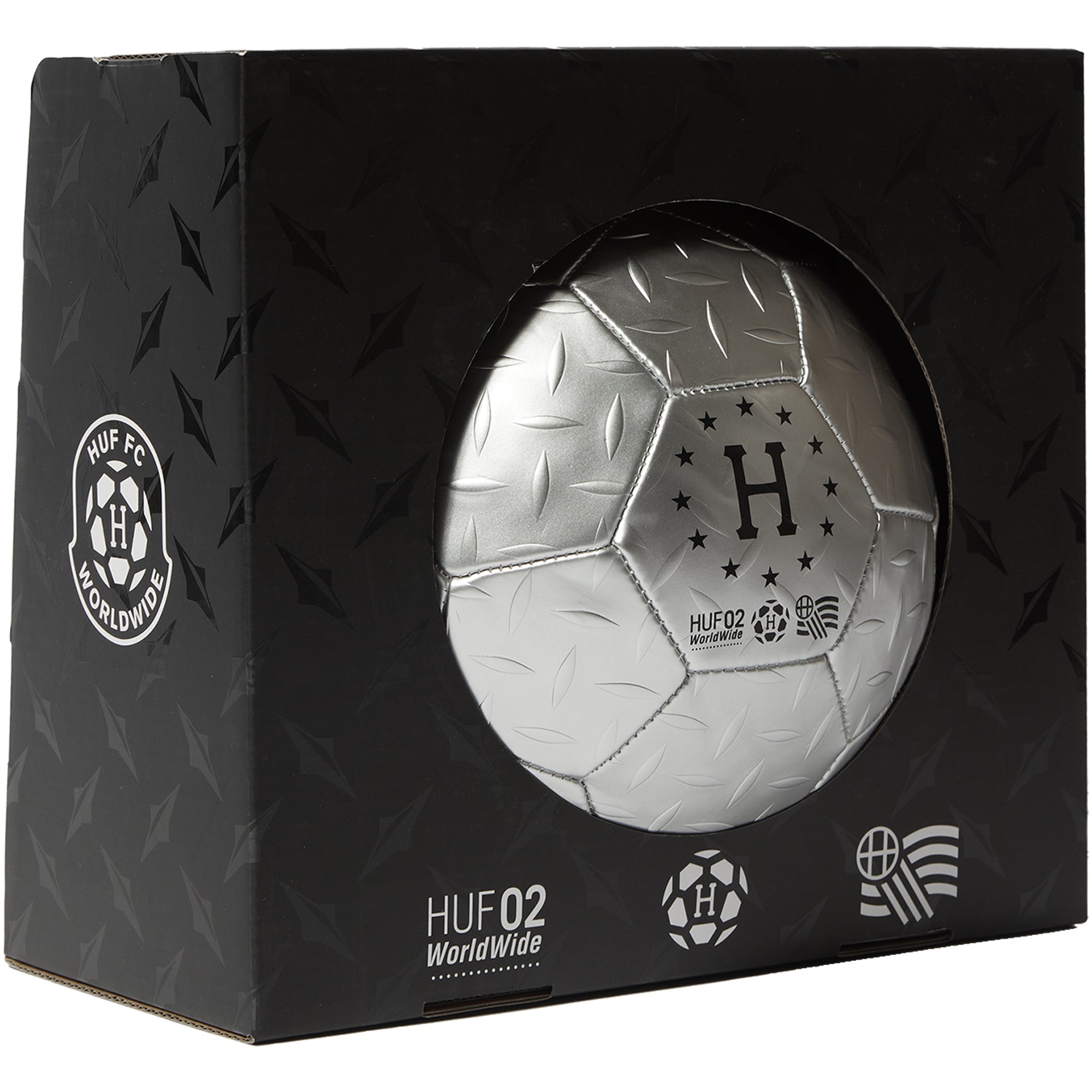 HUF Diamond Plate Football Silver