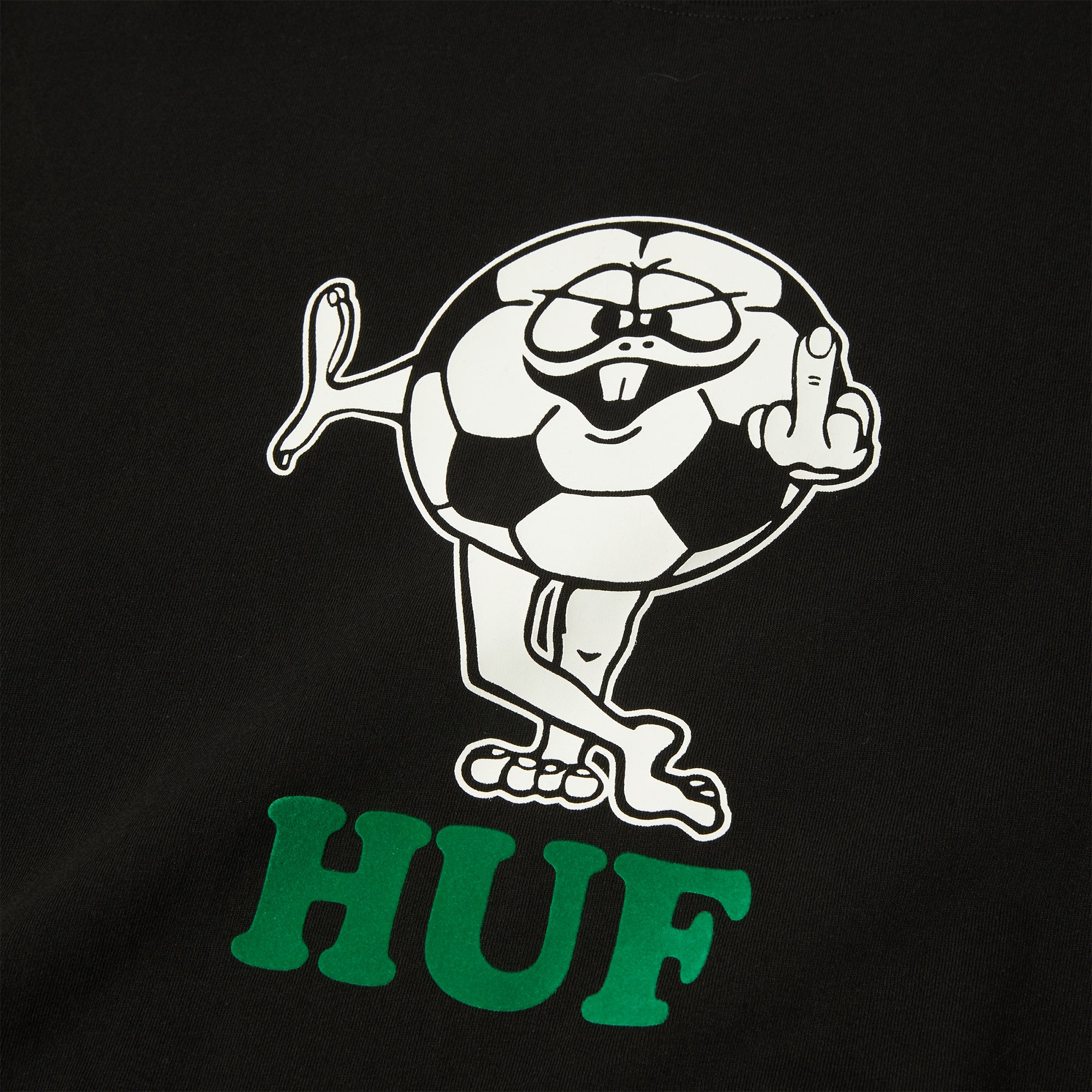 HUF Foul Play Tee Black