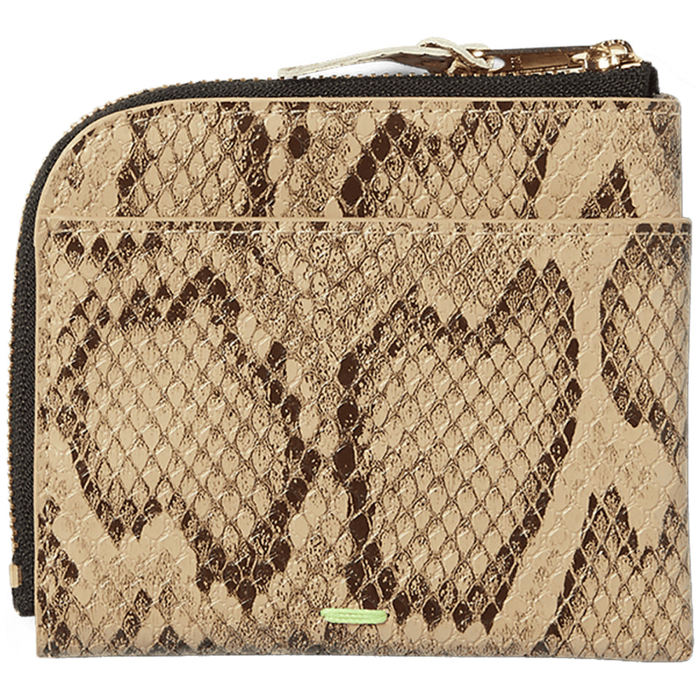 HUF Fuck It Snakeskin Wallet Brown