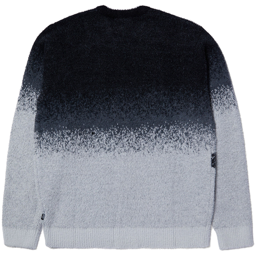 HUF Horizon Mohair Crewneck Sweater Charcoal