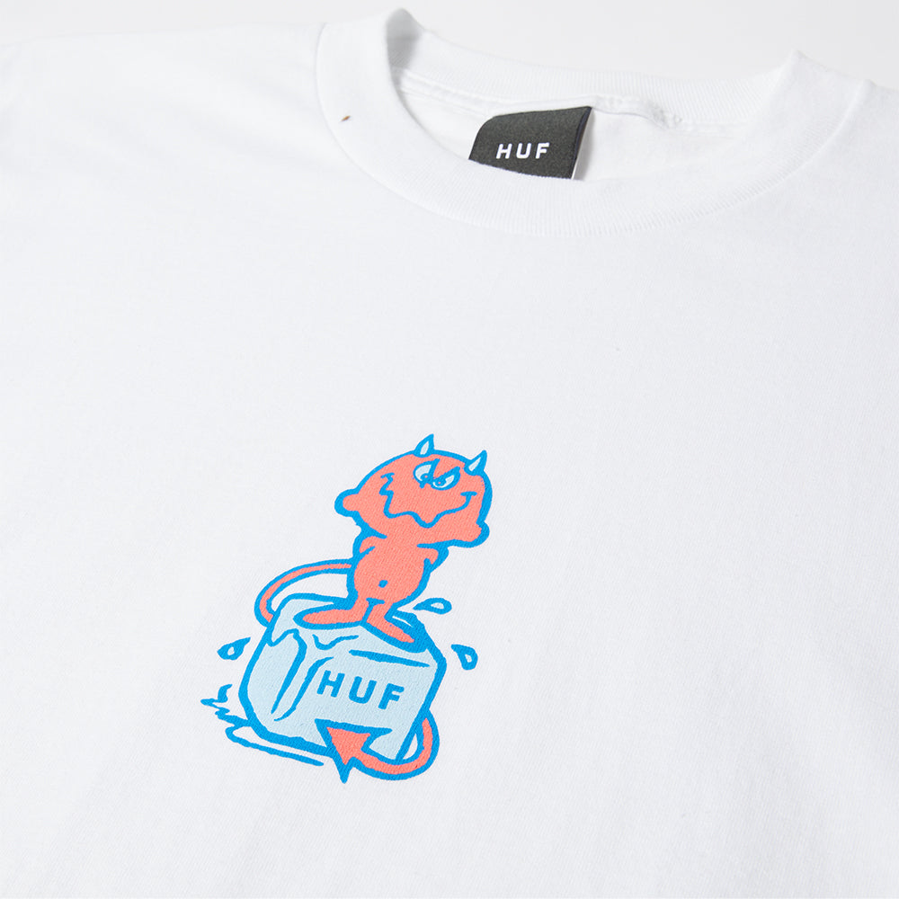 HUF Melt Tee White