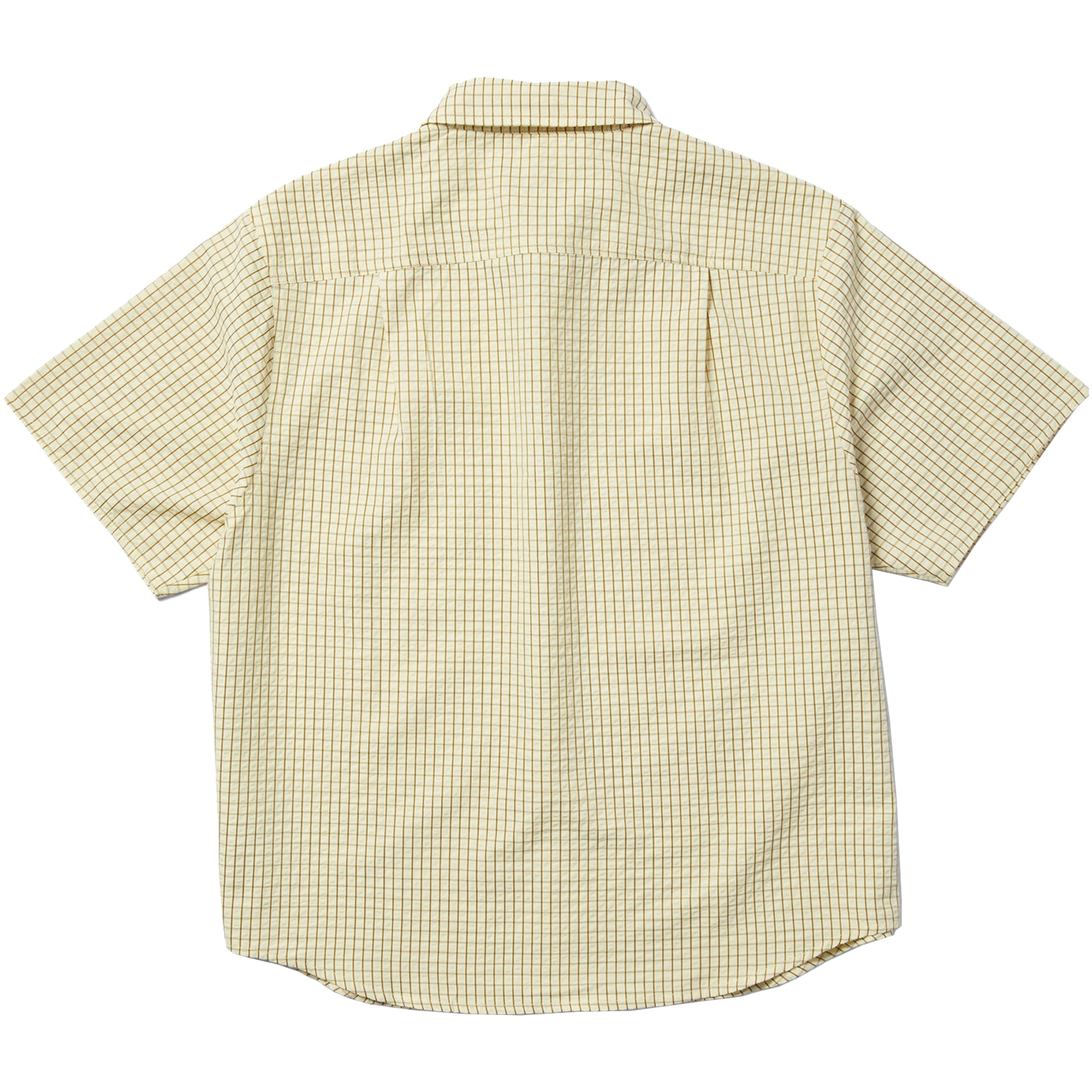 HUF Stuck On You Plaid Shirt Natural