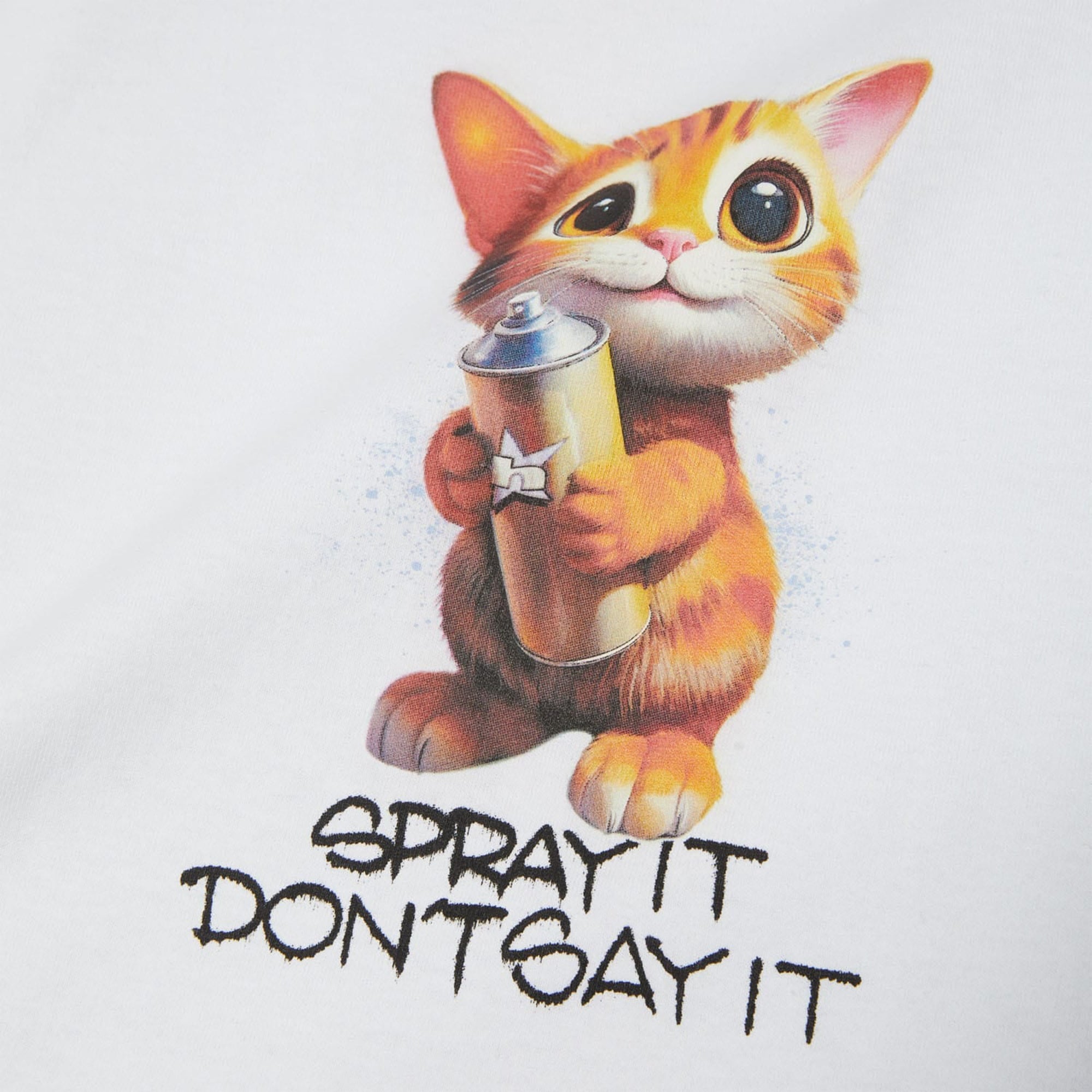 HUF Spray It Tee White
