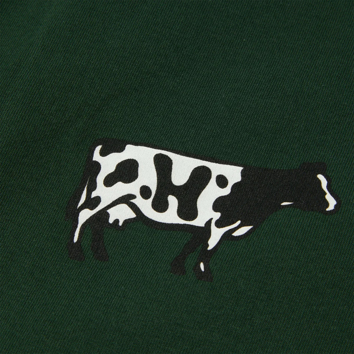 HUF Moo Tee Forest Green