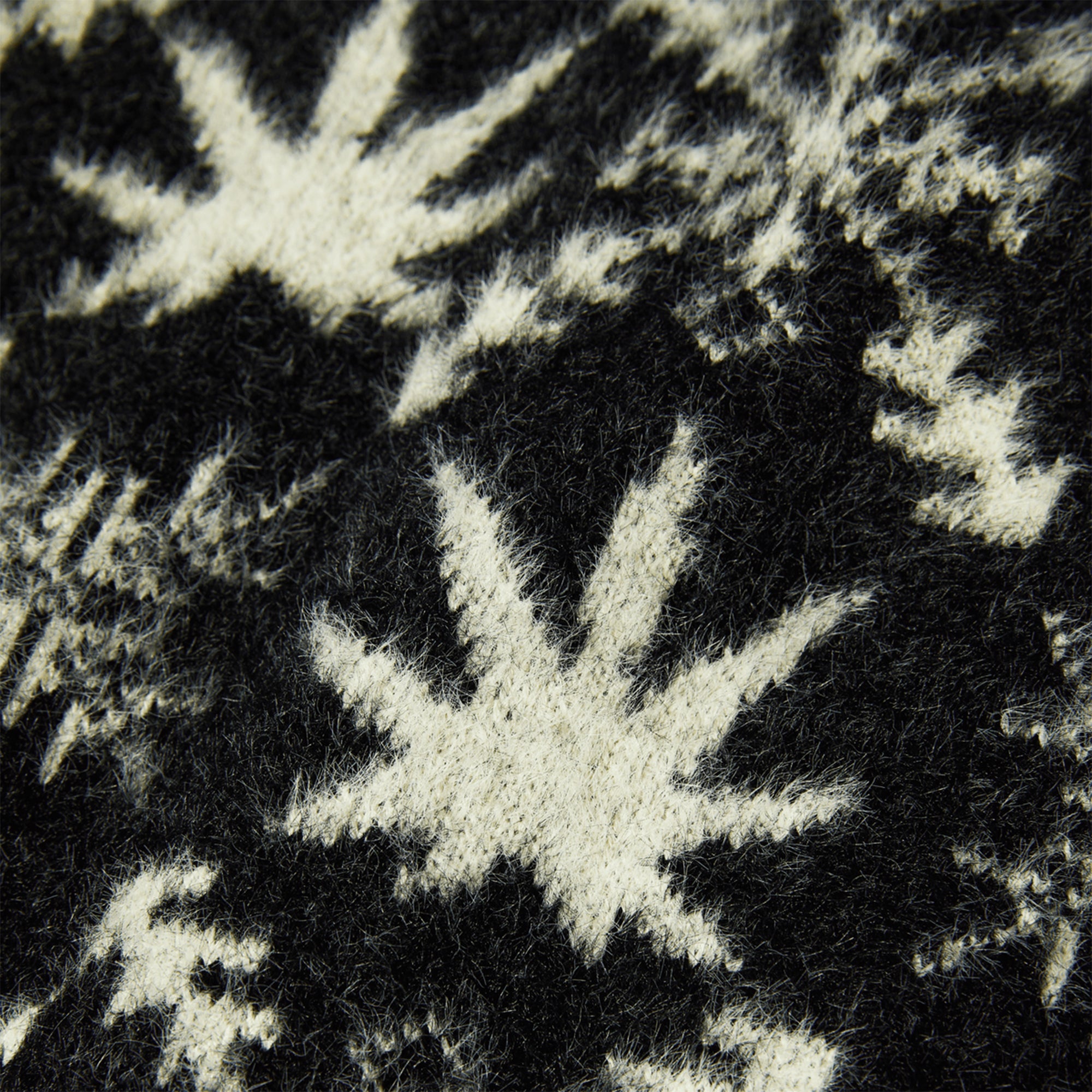 HUF Arctic Plantlife Crewneck Sweater Black