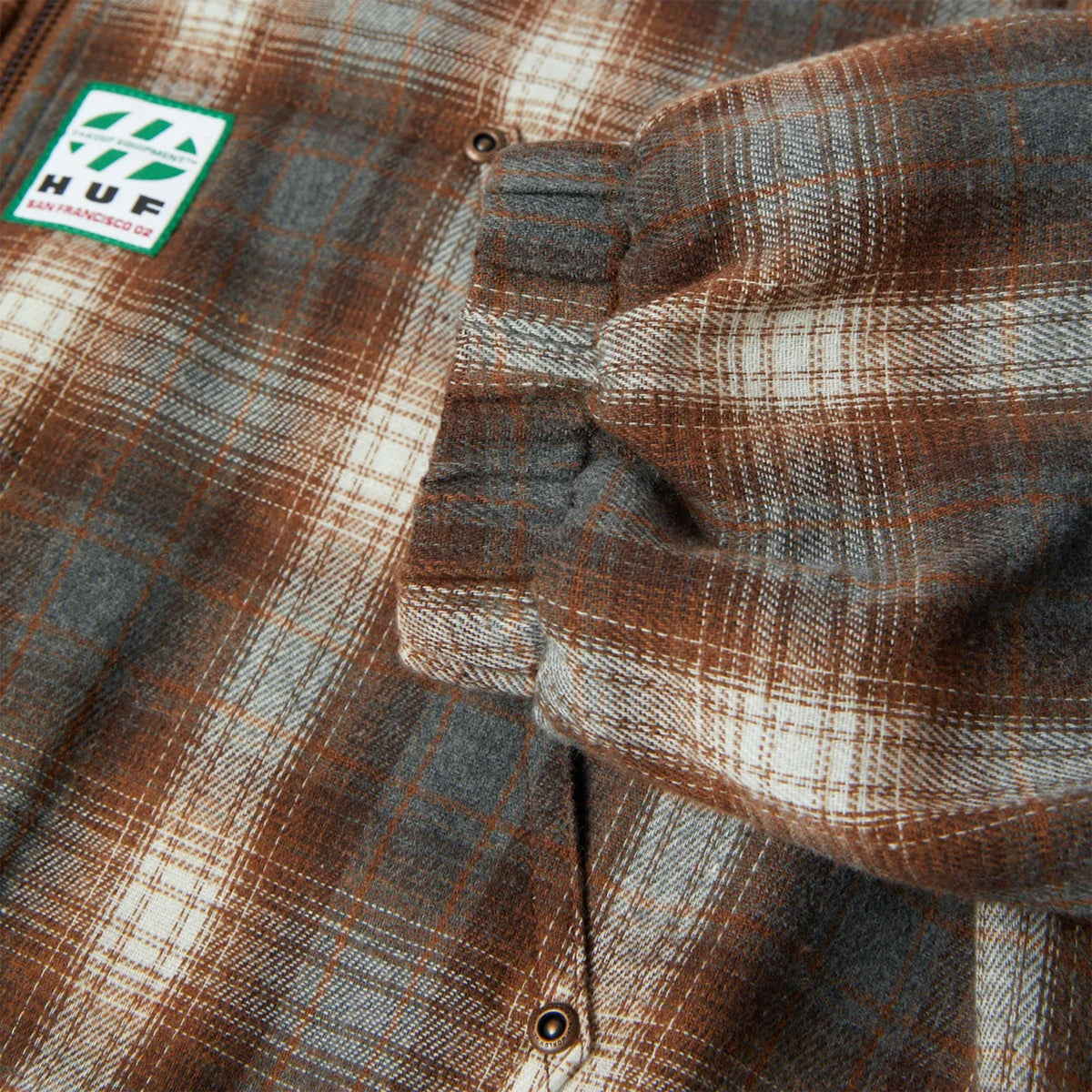HUF Durango Work Jacket Dark Brown