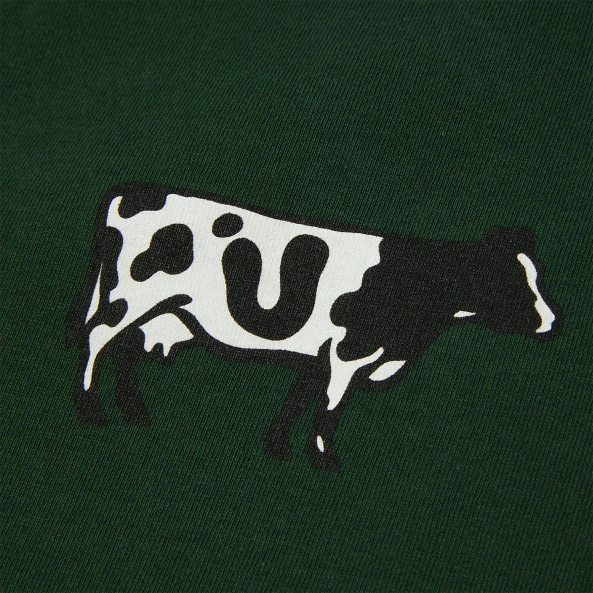 HUF Moo Tee Forest Green