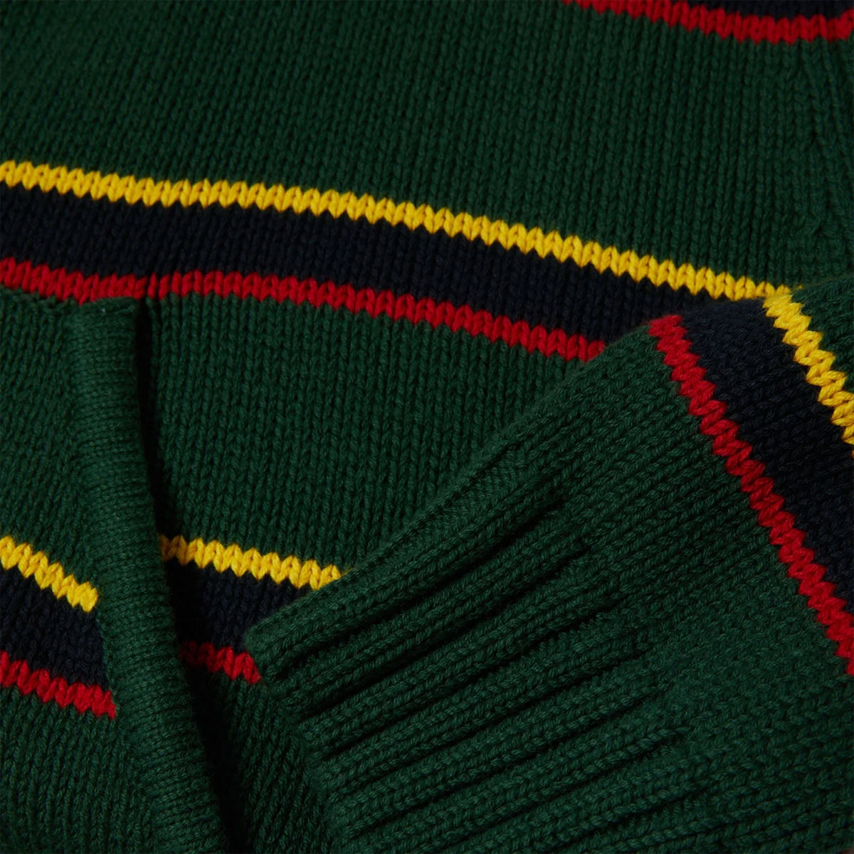 HUF Banks Full Zip Striped Hoodie Sycamore