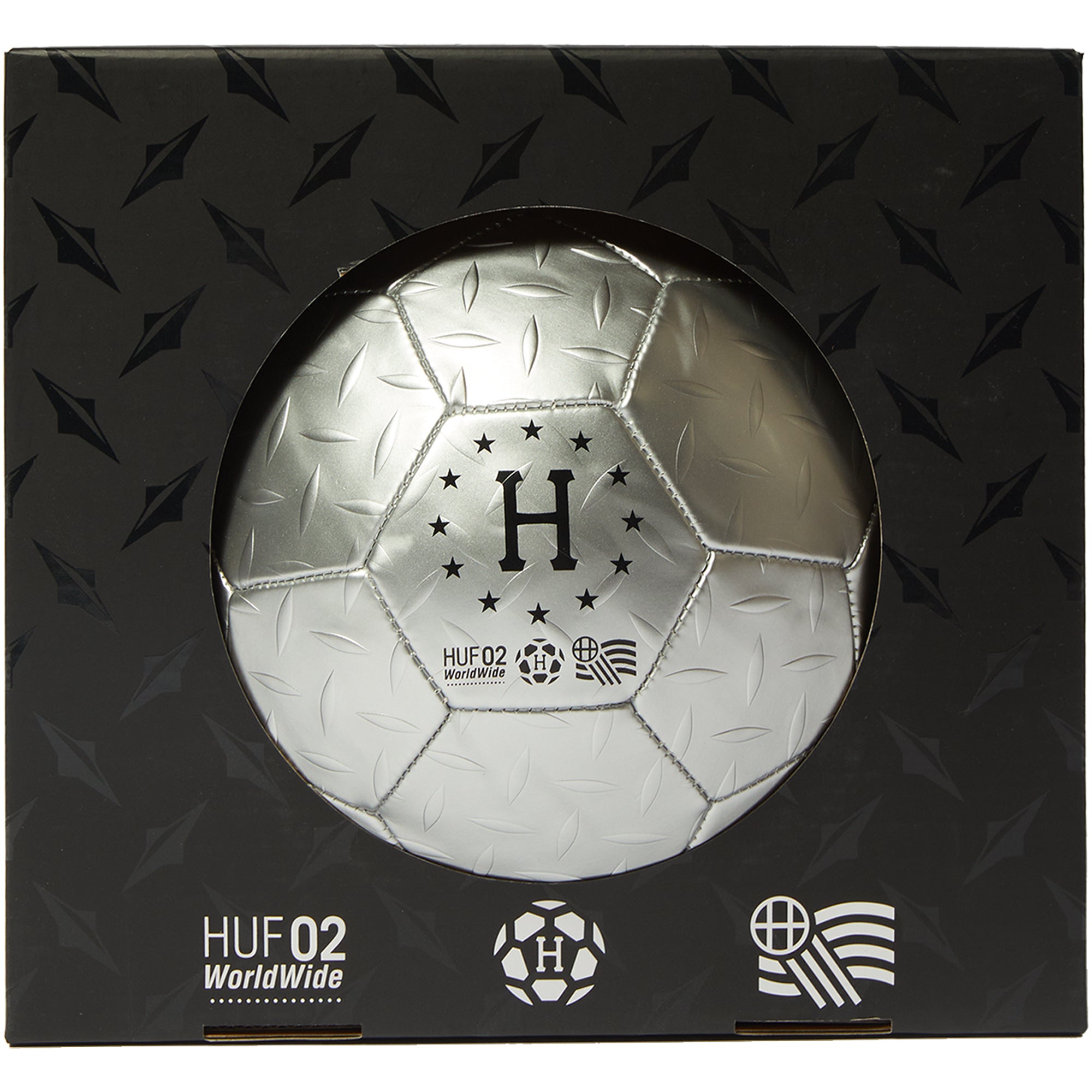HUF Diamond Plate Football Silver
